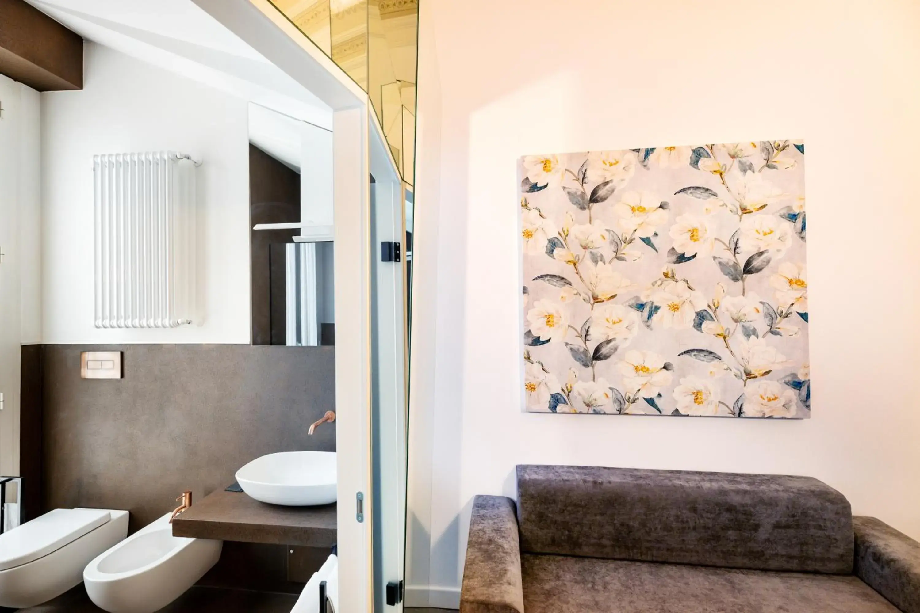 Triple Room with Balcony in Riflessi Acireale Palace Suites Triple Room with Balcony in Riflessi Acireale Palace Suites