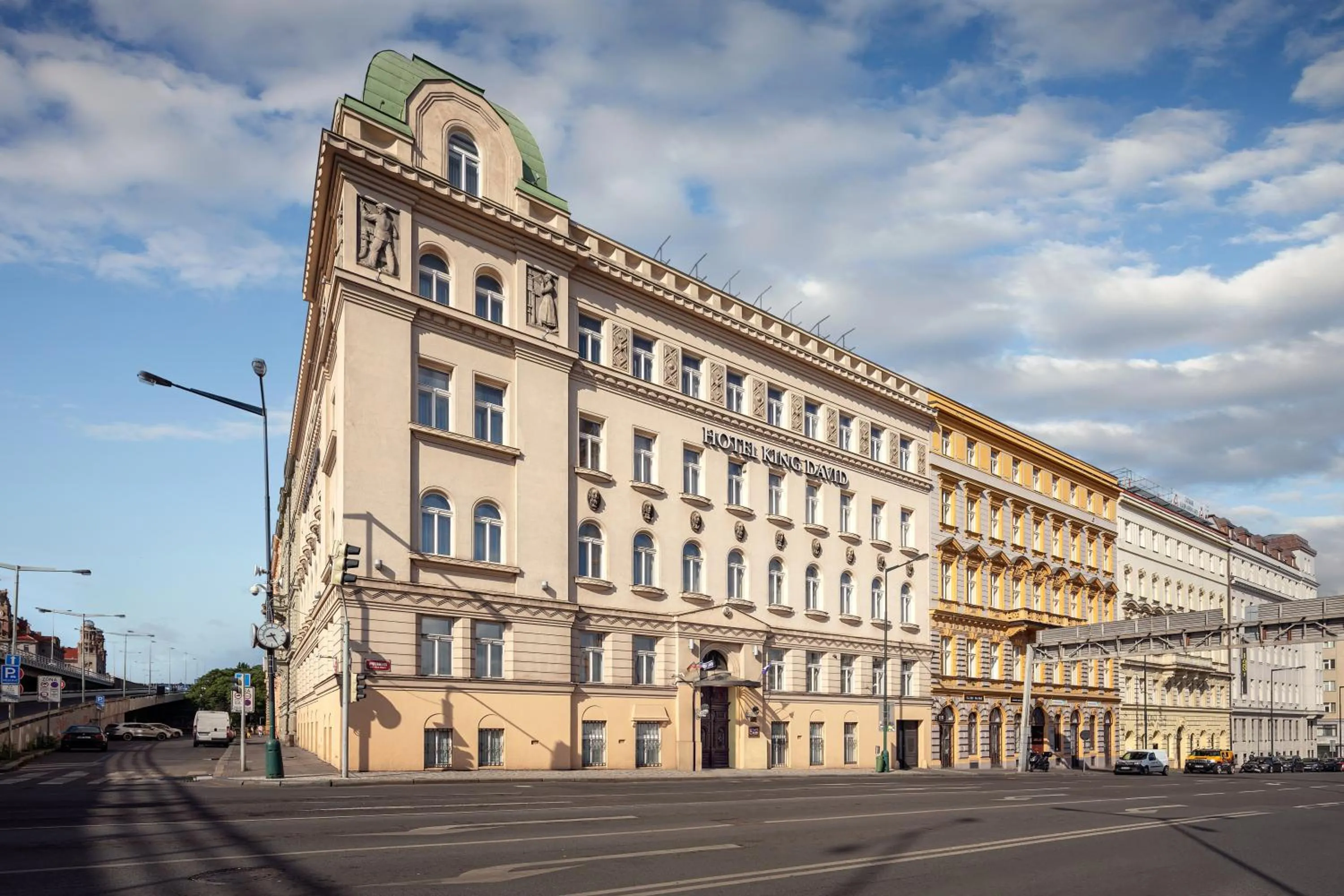 Property building in Kosher Hotel King David Prague