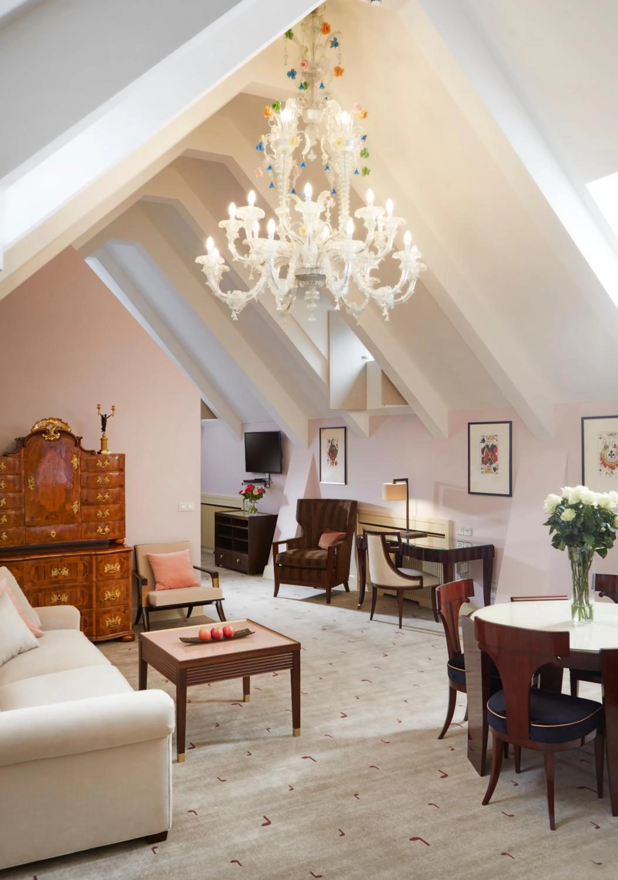 Living room in Aria Hotel Prague