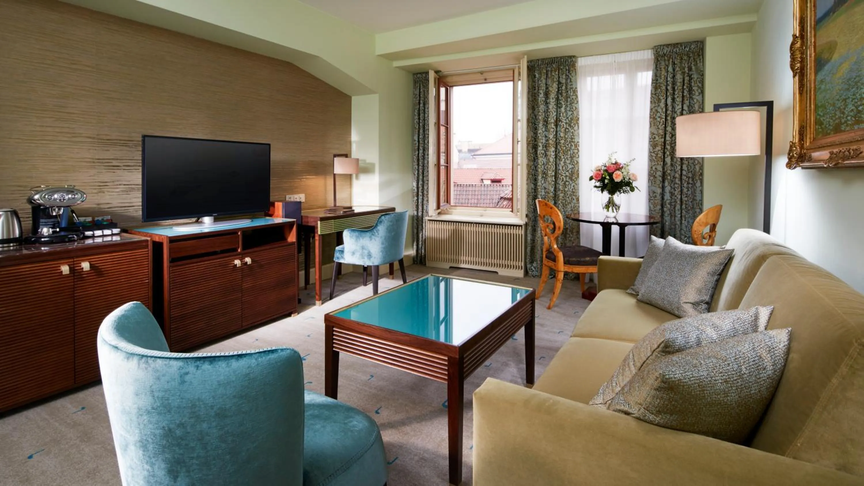 Living room in Aria Hotel Prague