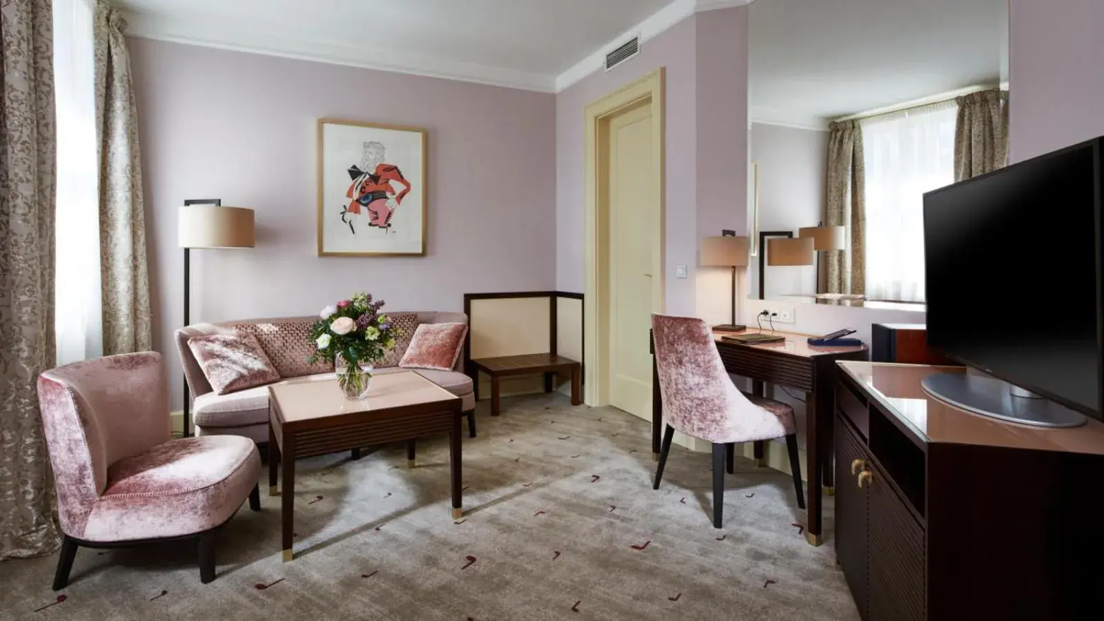 Deluxe King Room in Aria Hotel Prague Deluxe King Room in Aria Hotel Prague