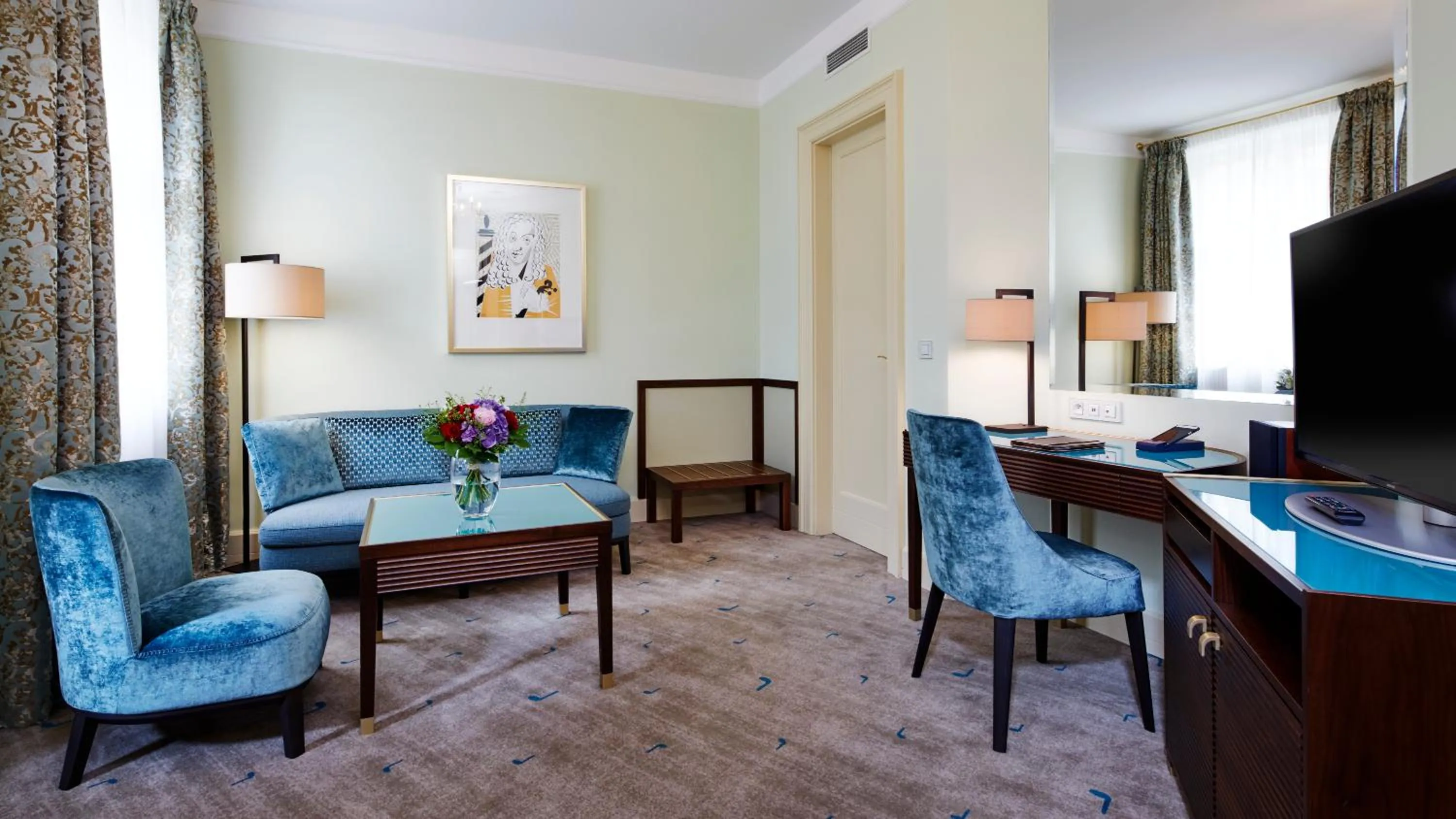 Living room in Aria Hotel Prague