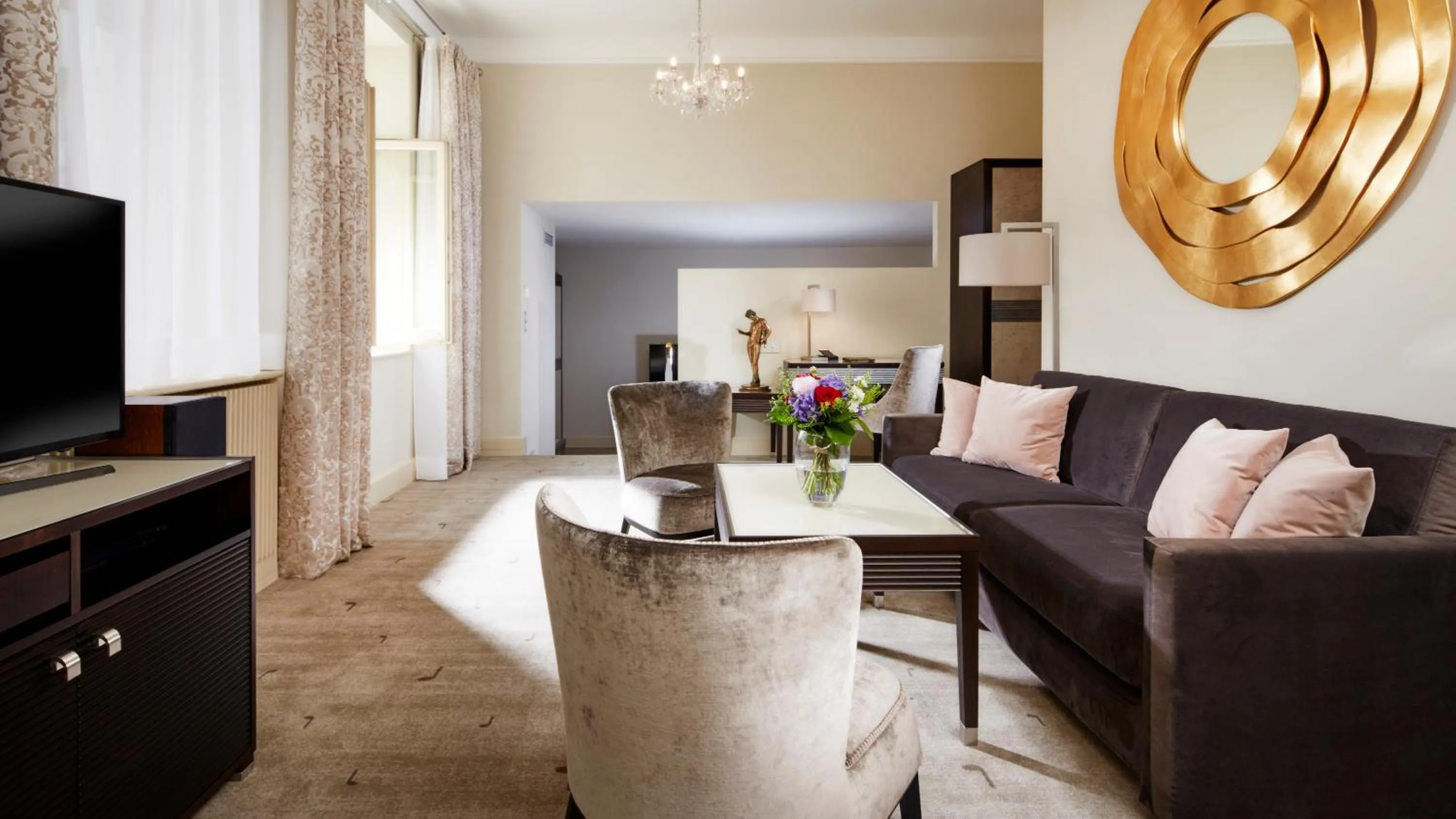 Living room in Aria Hotel Prague