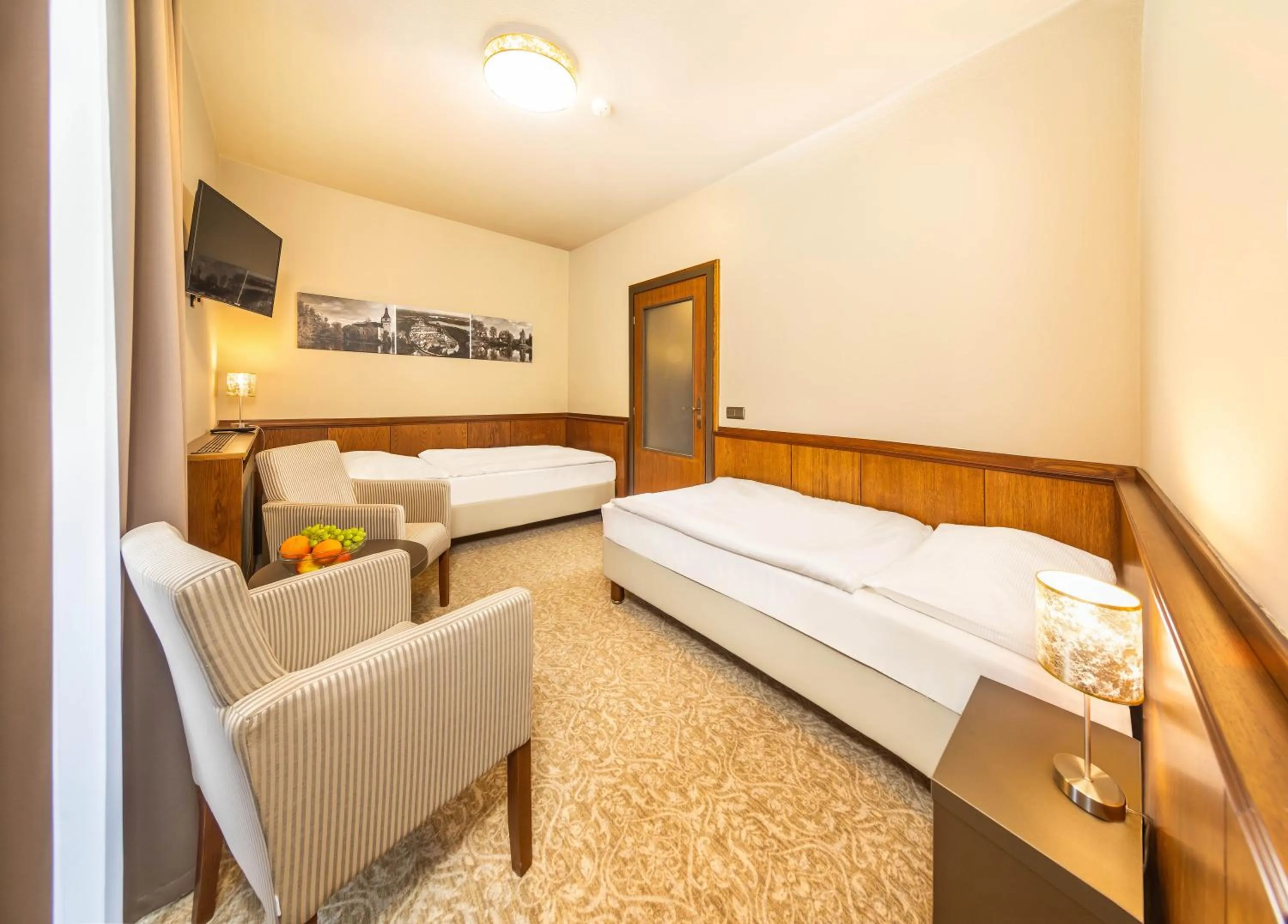 Bed in Hotel Zlatá hvězda