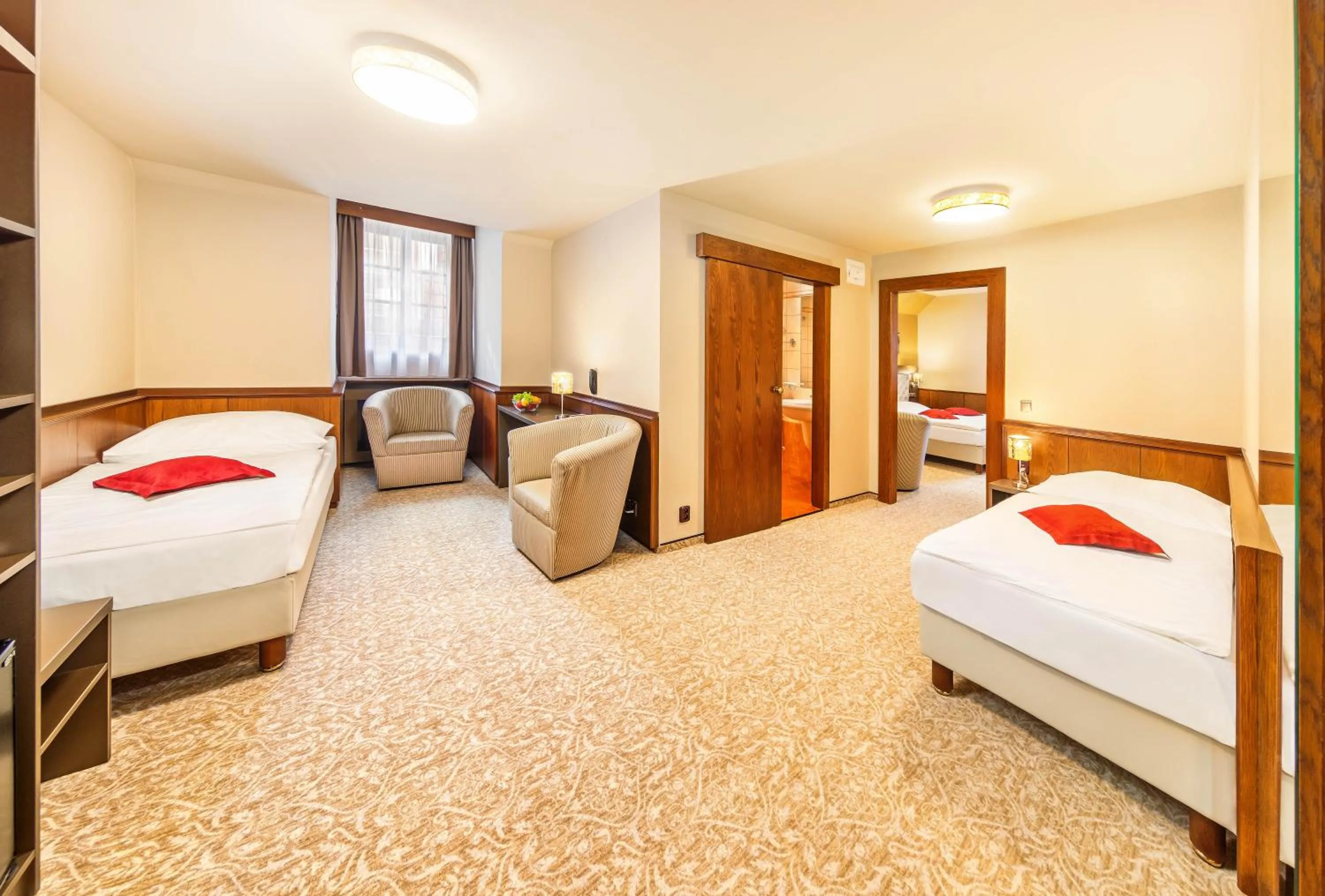 Bed in Hotel Zlatá hvězda