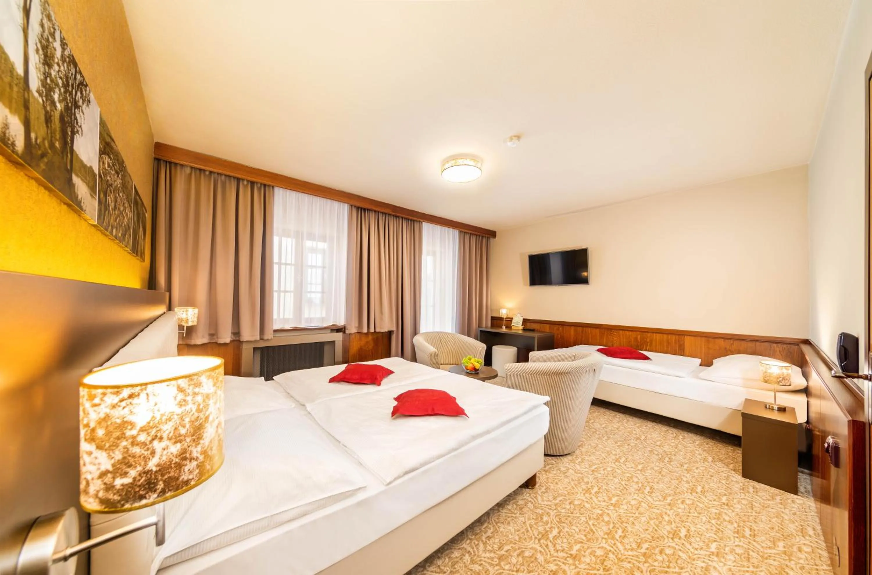 Bed in Hotel Zlatá hvězda