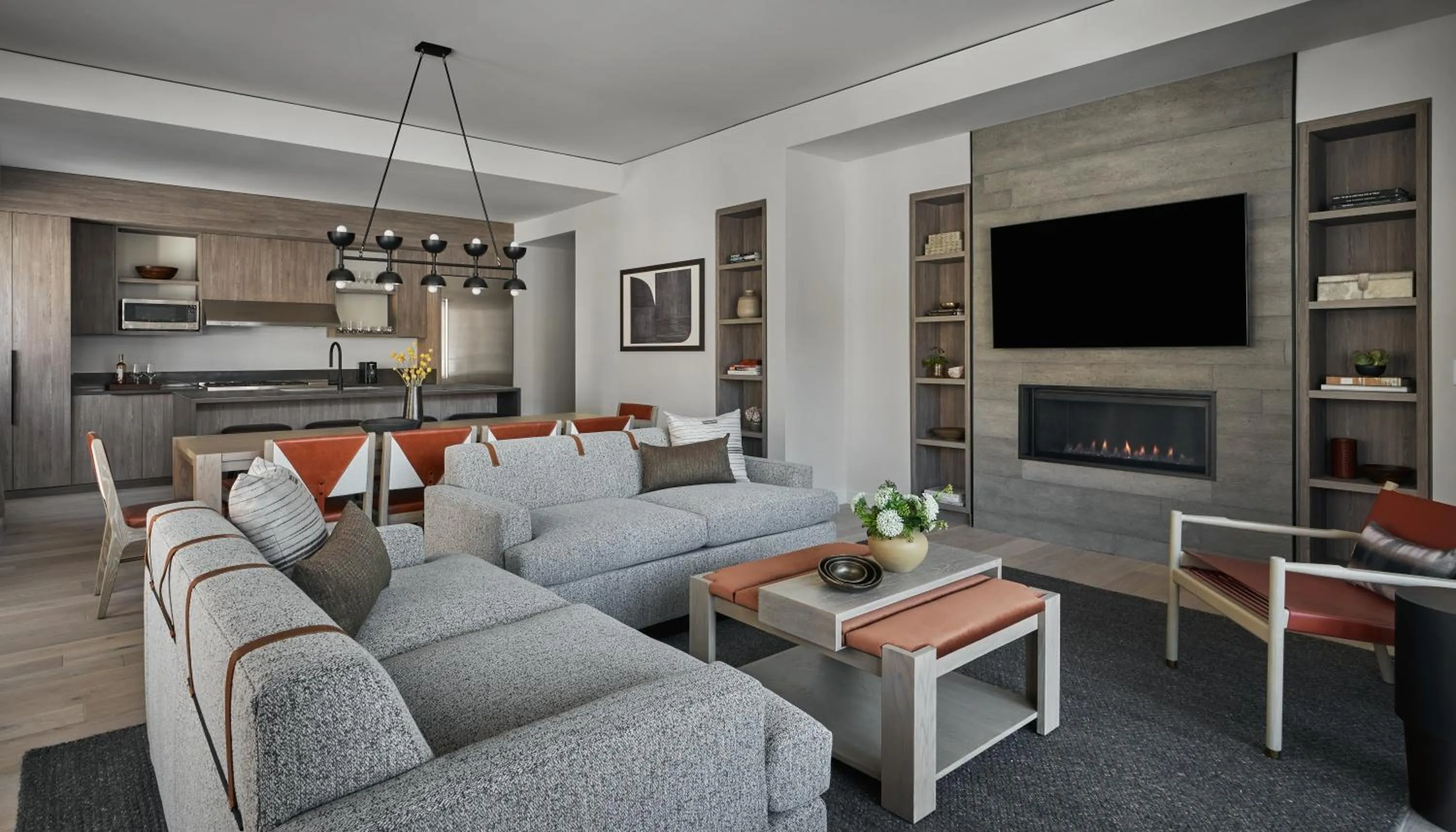 Living room in Pendry Park City