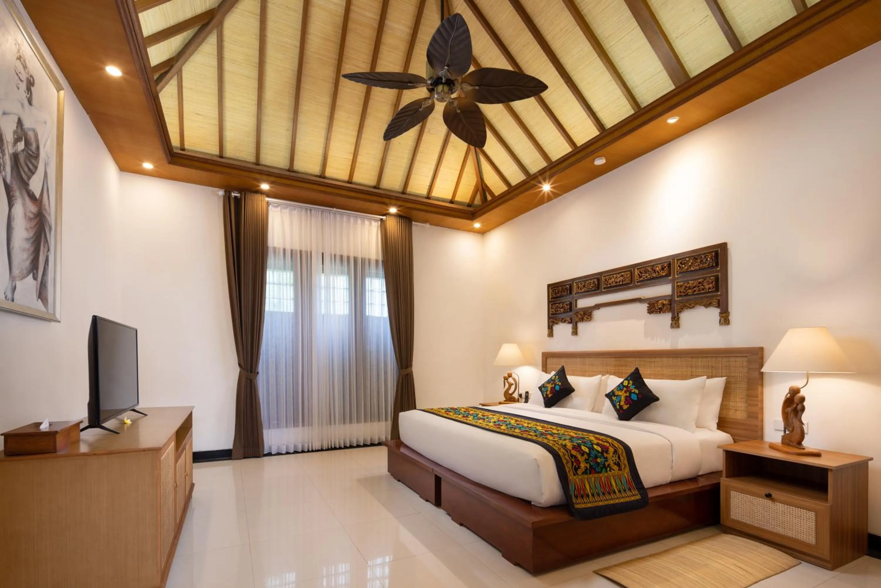 Bedroom, Bed in Giri Bhagawan Villas & Spa