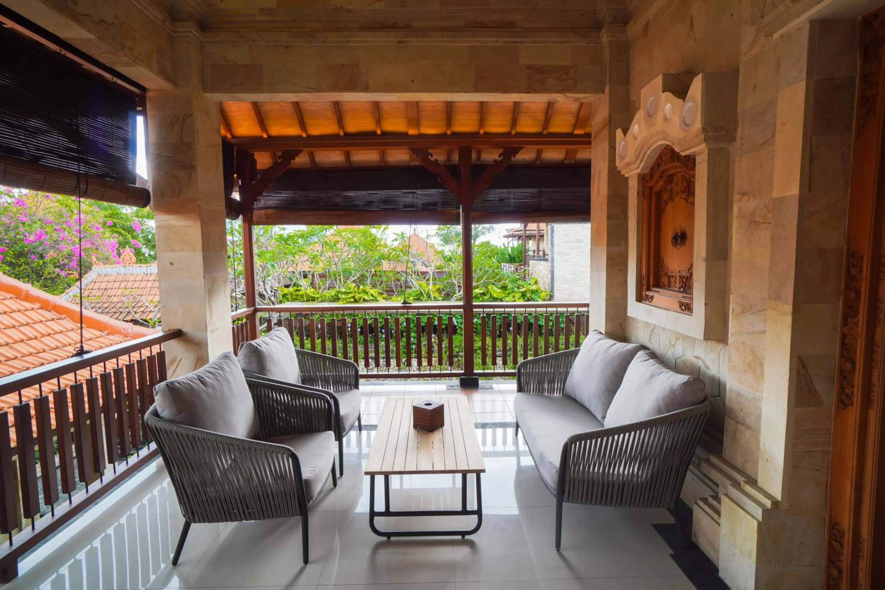 Balcony/Terrace in Giri Bhagawan Villas & Spa