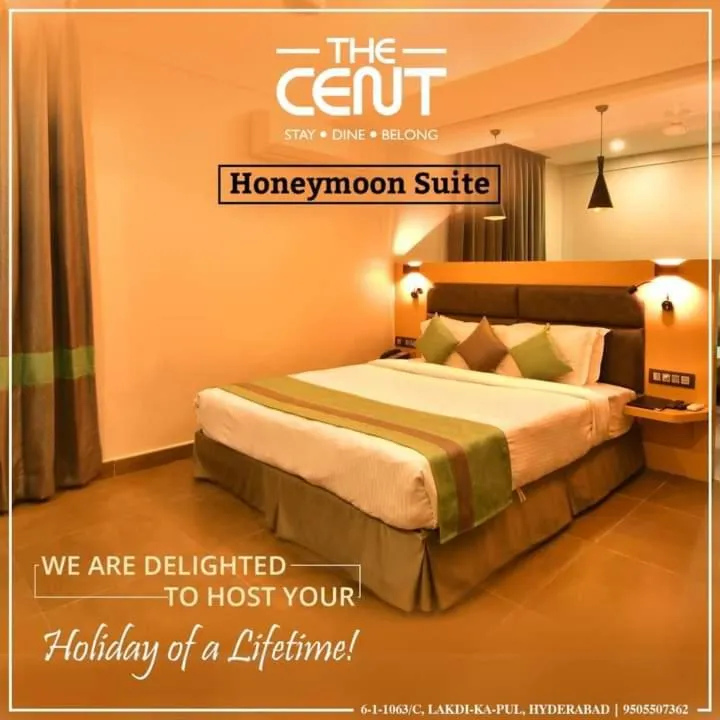 Bed in THE CENT HOTEL