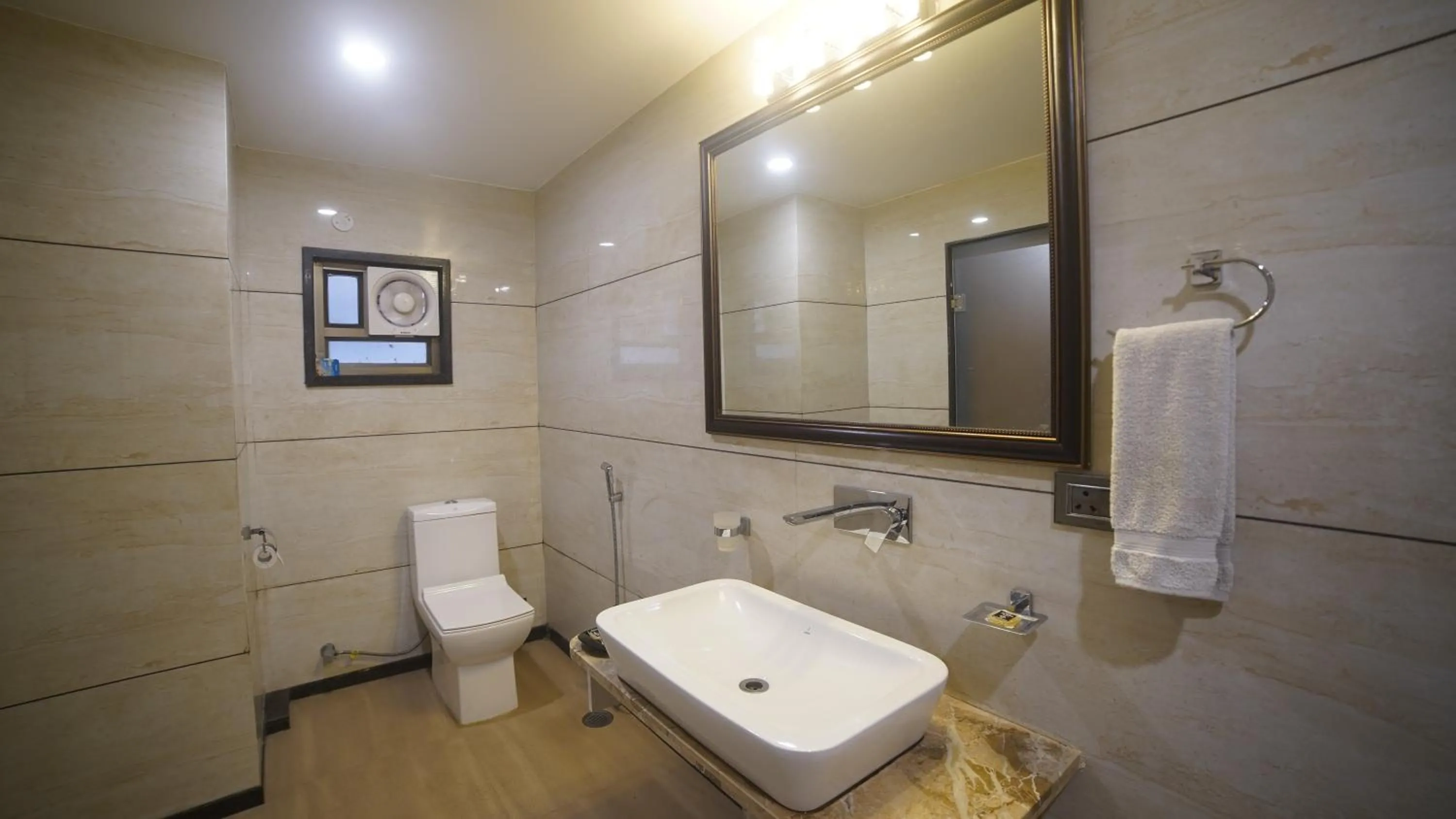 Bathroom in Jewel Palace, Bhopal