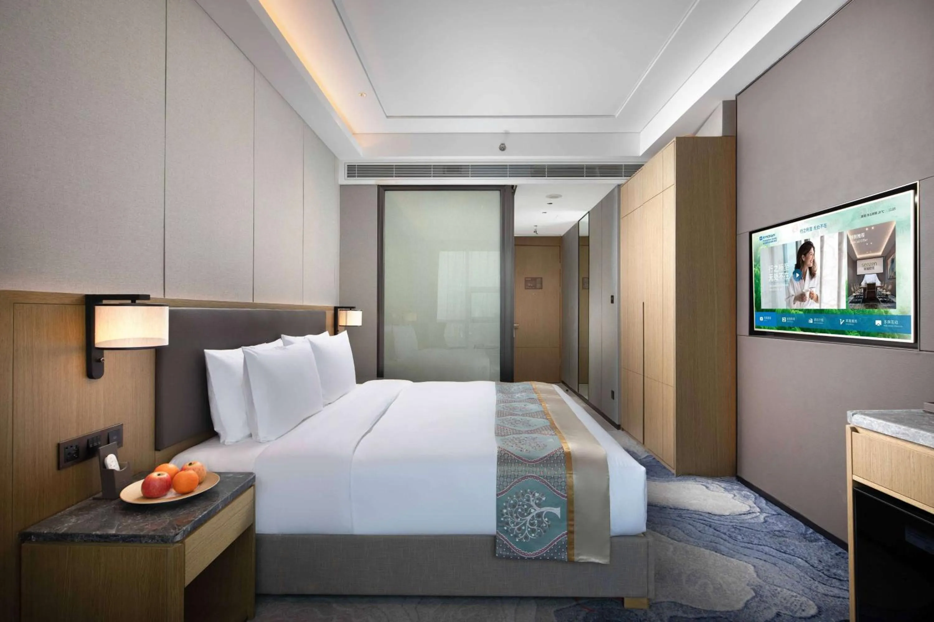 Photo of the whole room, Bed in Wyndham Changzhou Liyang
