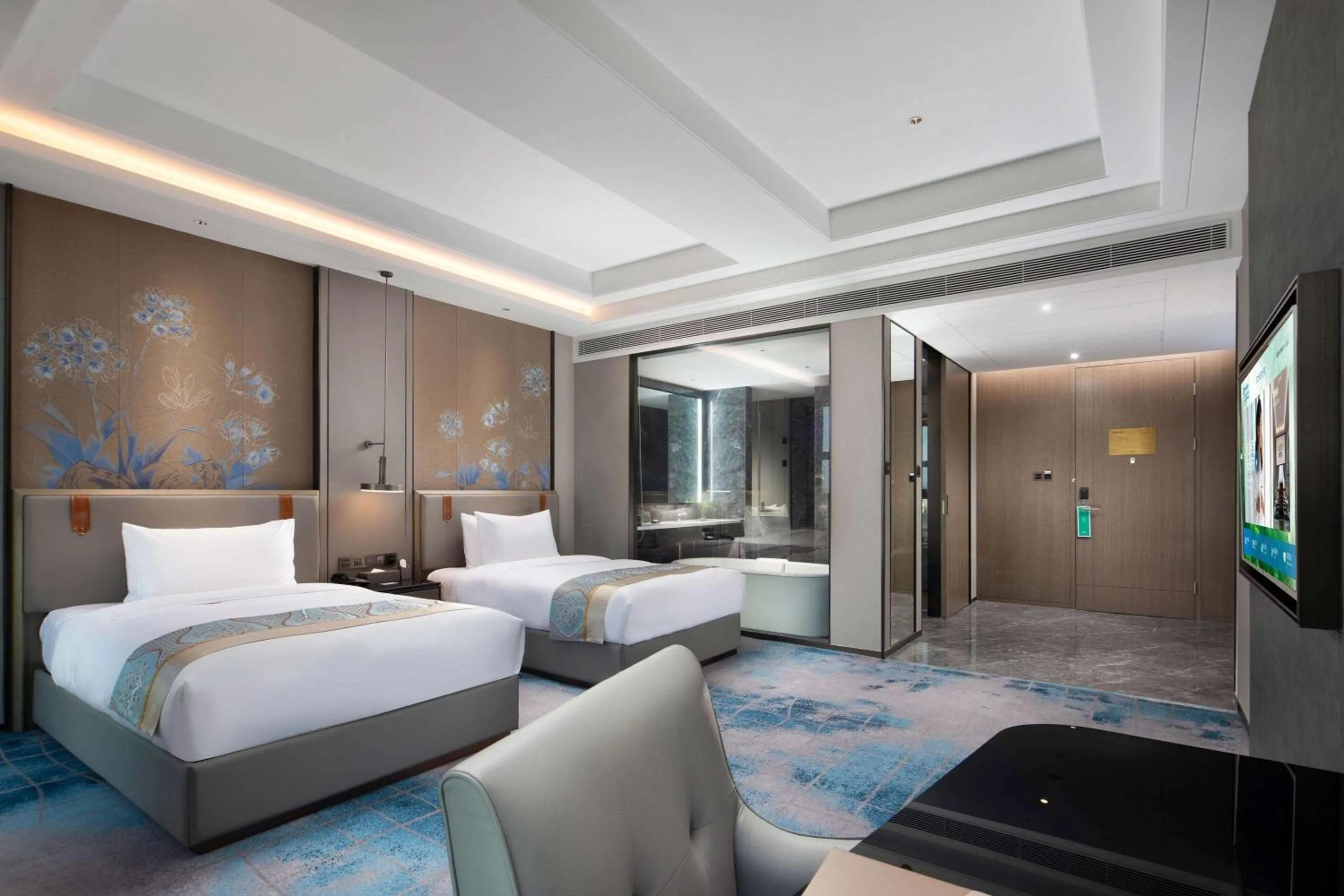 Photo of the whole room, Bed in Wyndham Changzhou Liyang