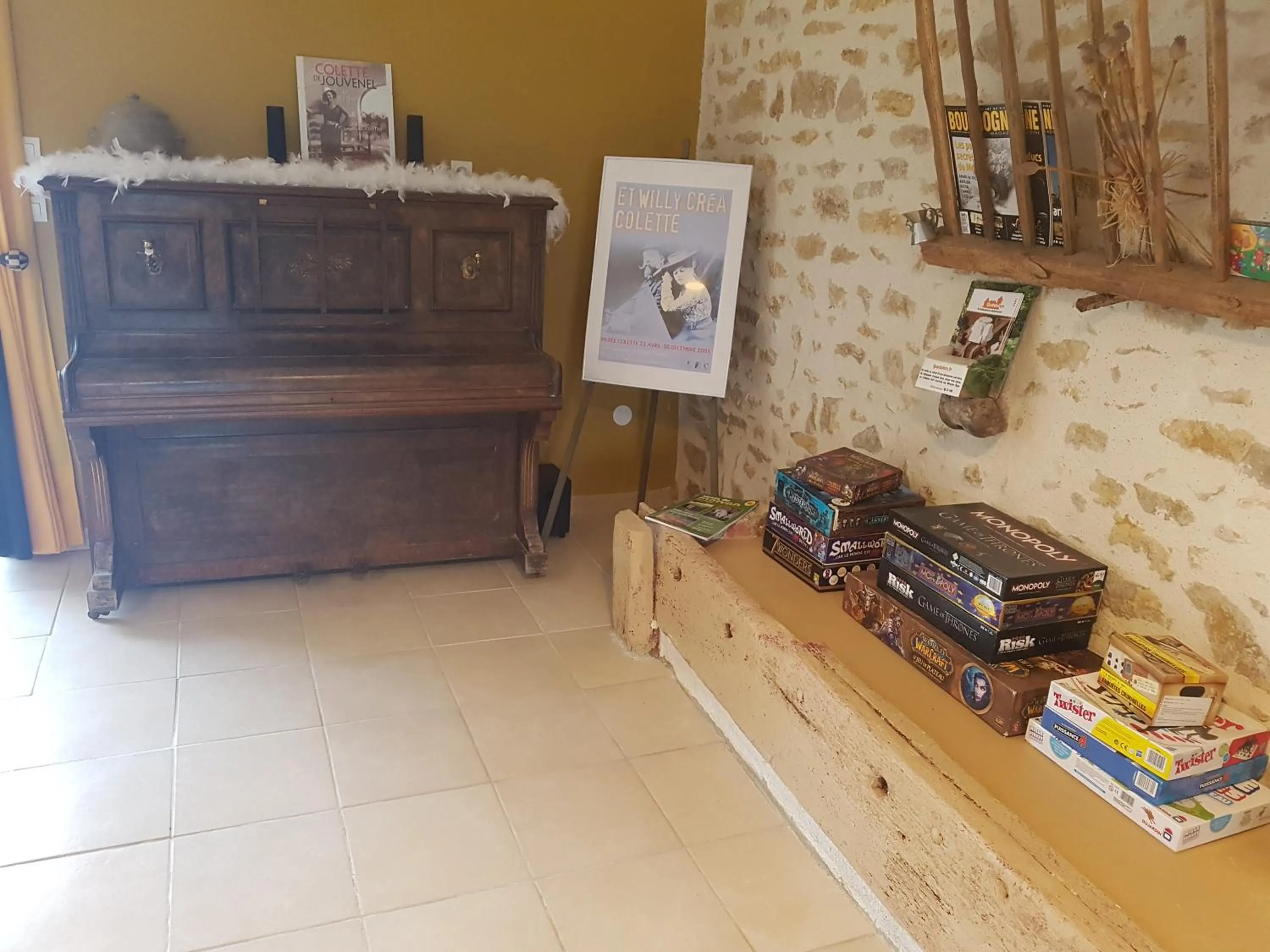 Game Room in La Lisière du Morvan