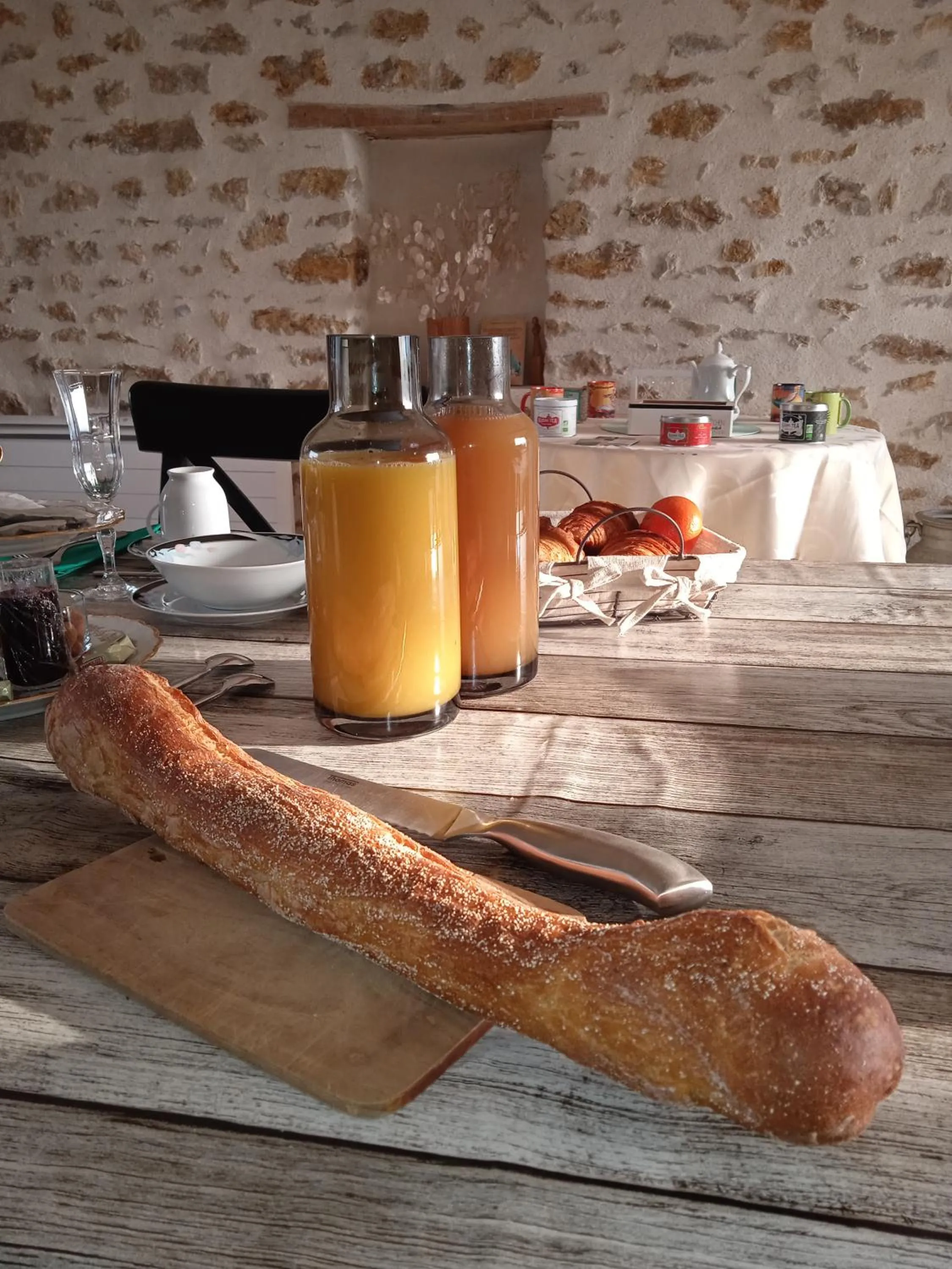 Breakfast in La Lisière du Morvan