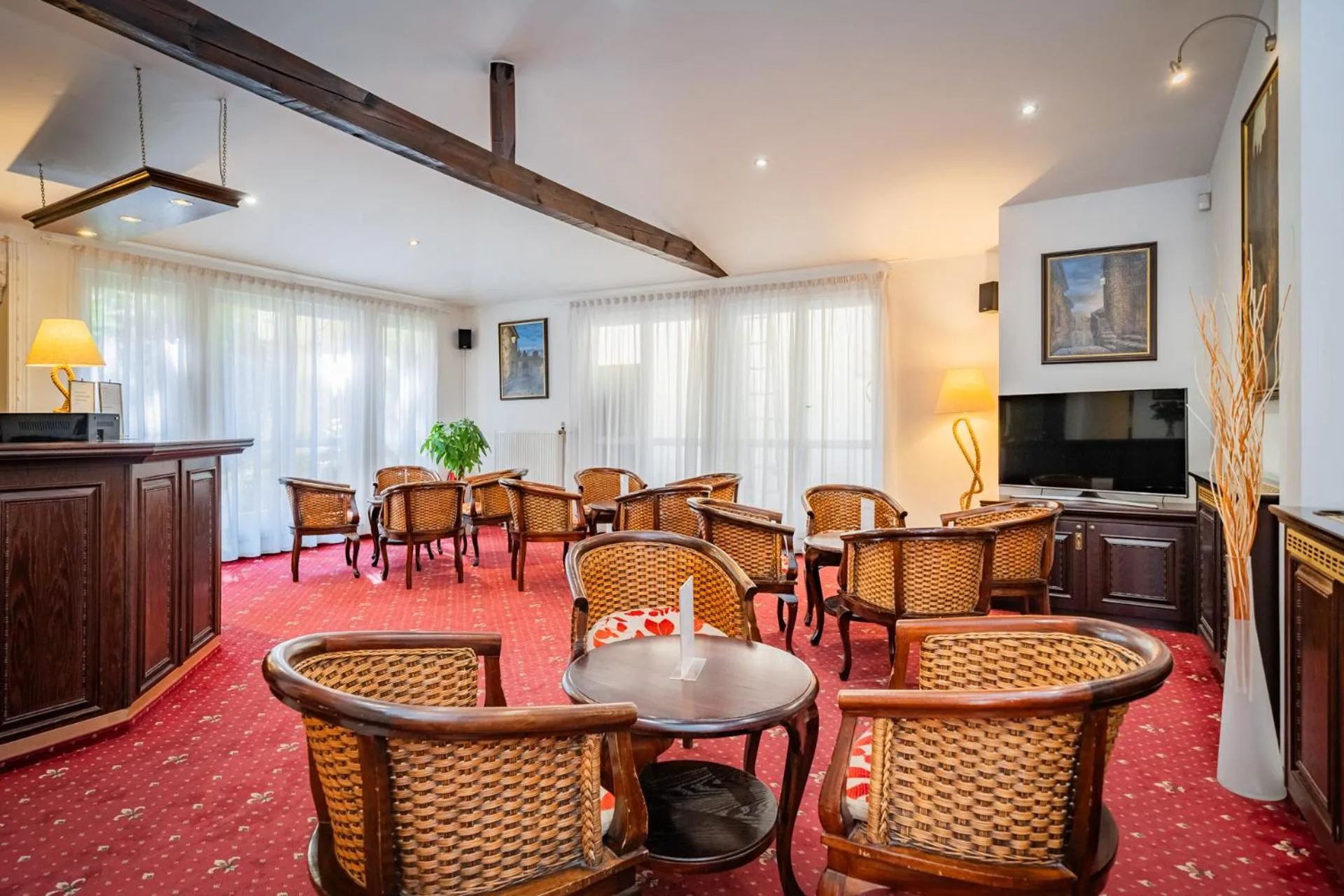 Lobby or reception in Hotel Atos