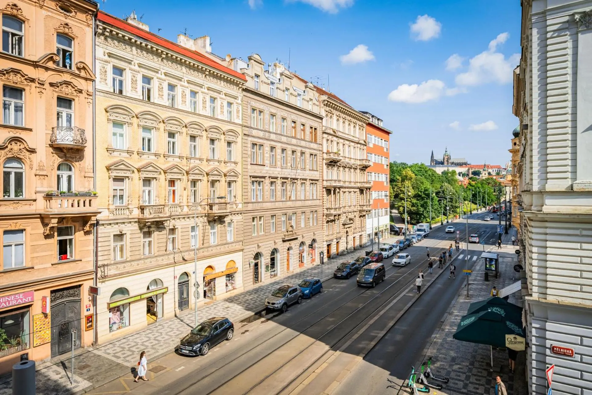 City view in Hotel Atos