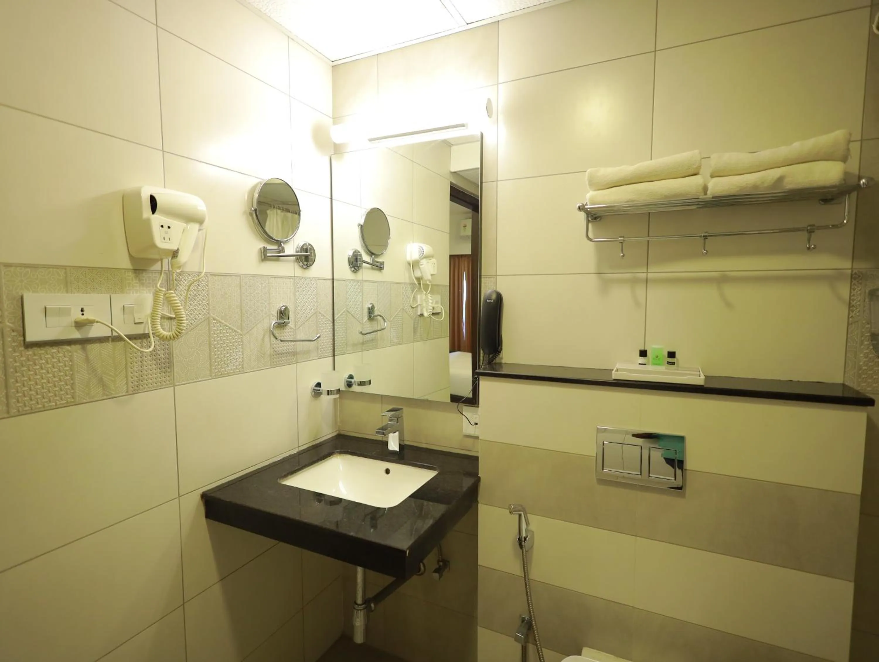 Shower in Arctic Hotel