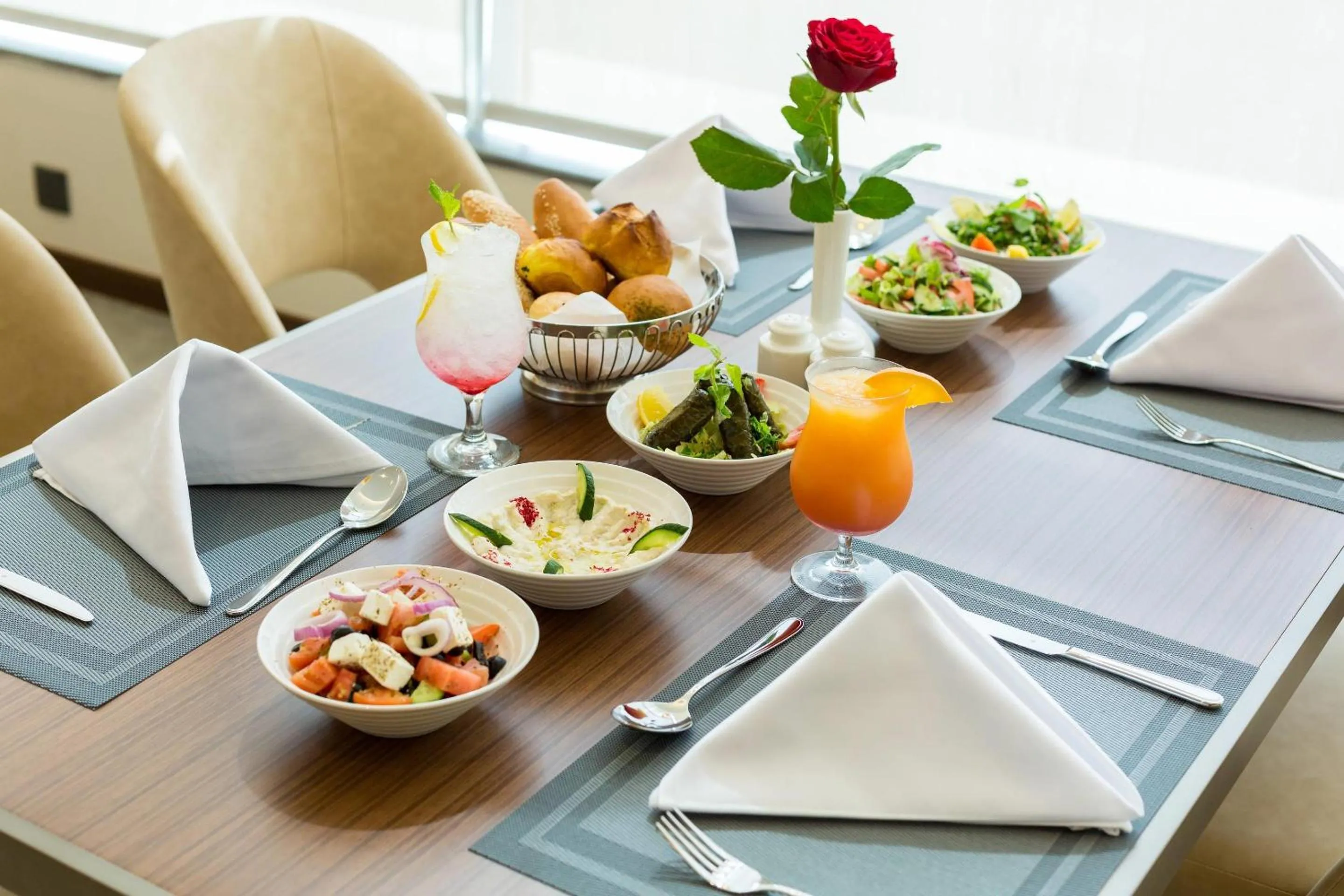 Breakfast in Clarion Hotel Jeddah Airport