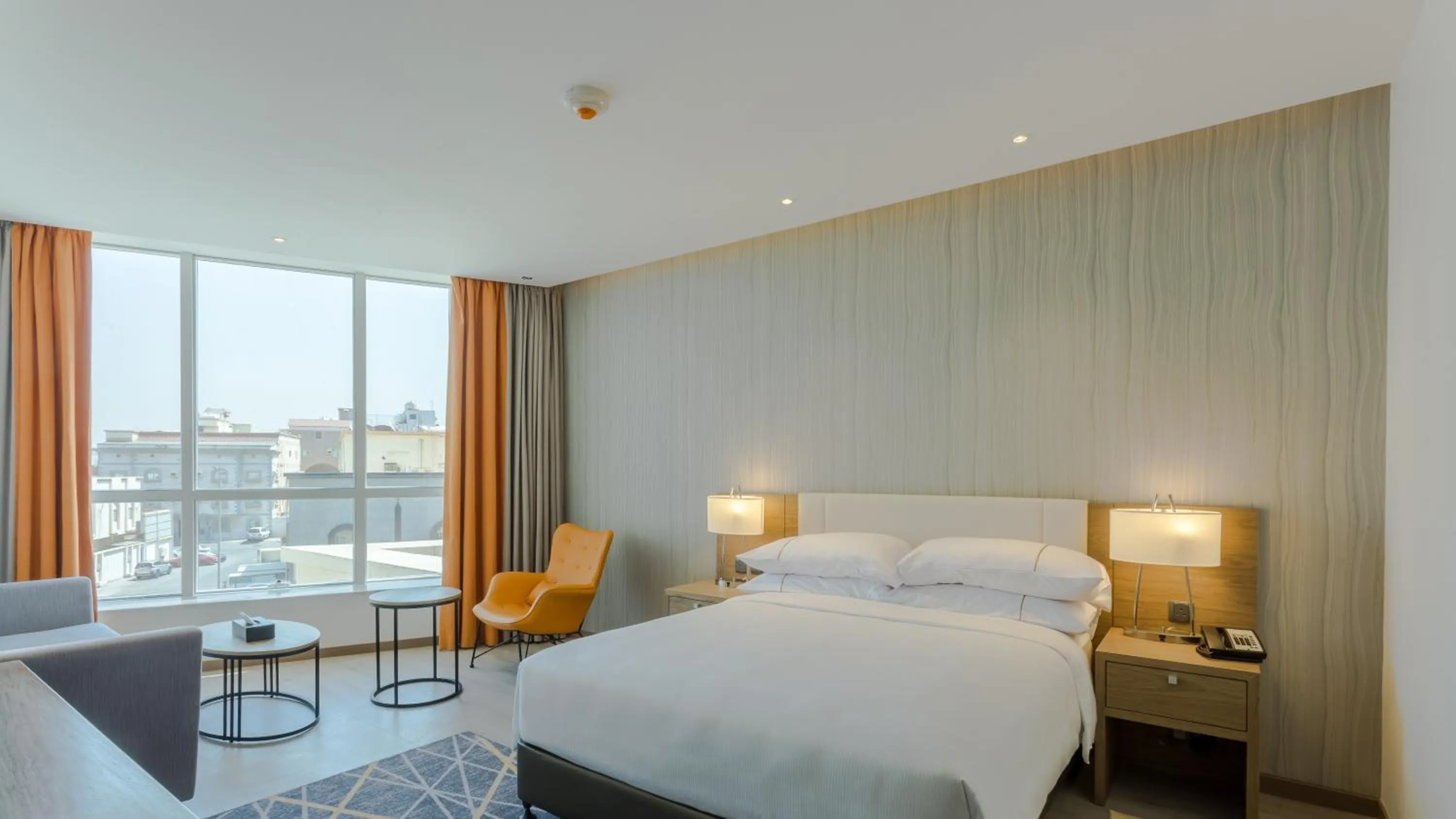 Photo of the whole room, Bed in Clarion Hotel Jeddah Airport