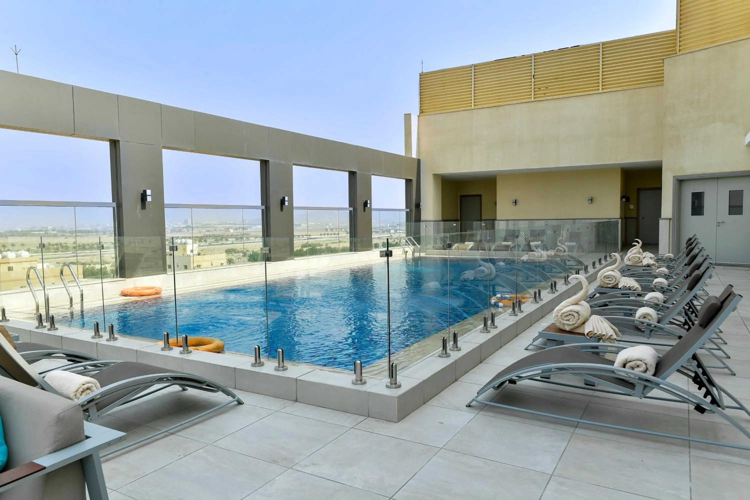 Swimming pool in Clarion Hotel Jeddah Airport