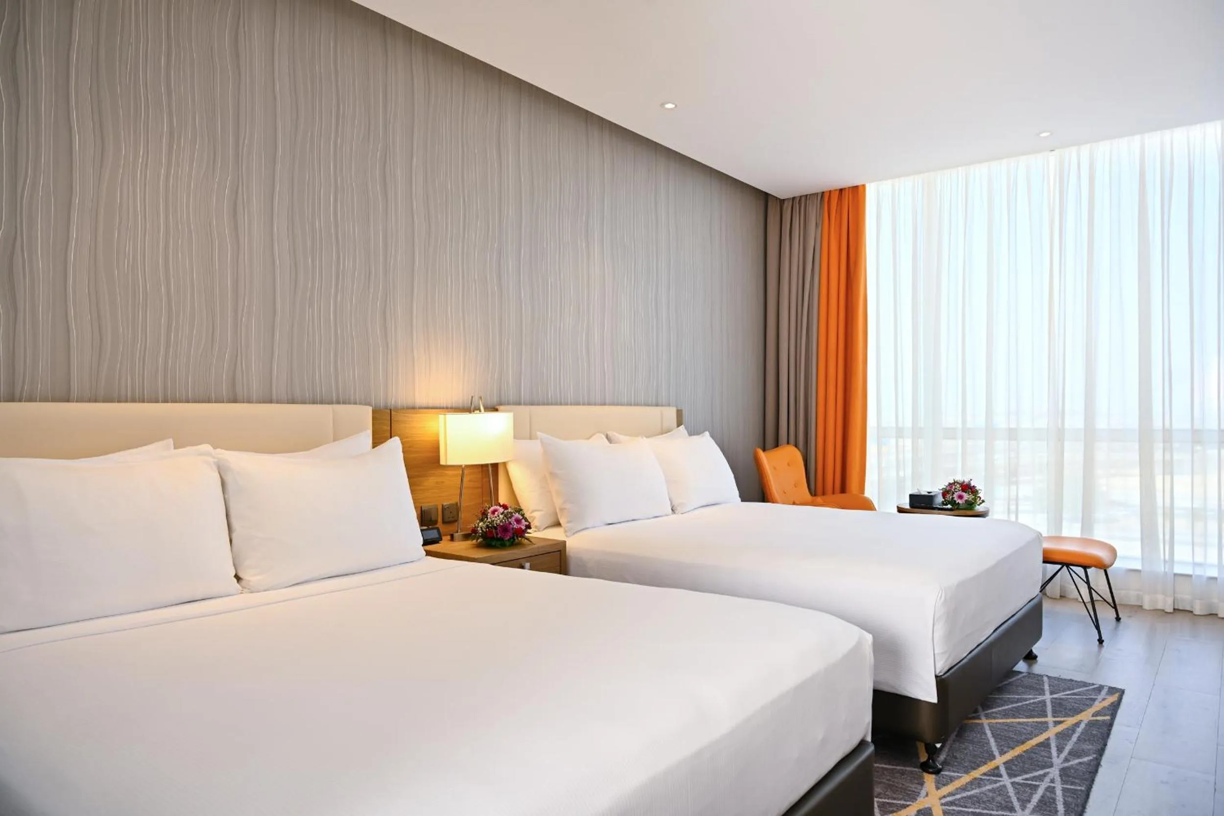 Bed in Clarion Hotel Jeddah Airport