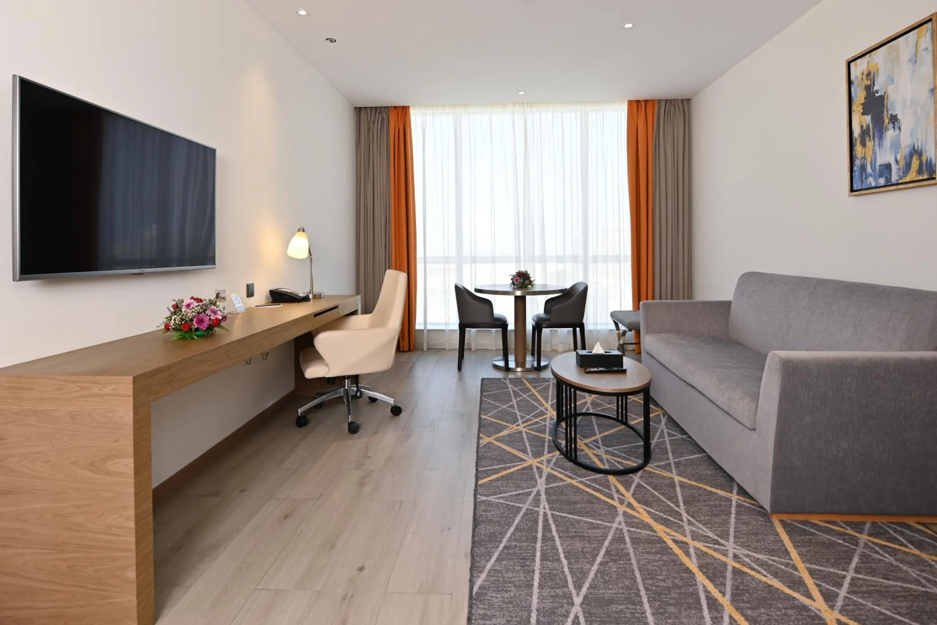 Living room in Clarion Hotel Jeddah Airport