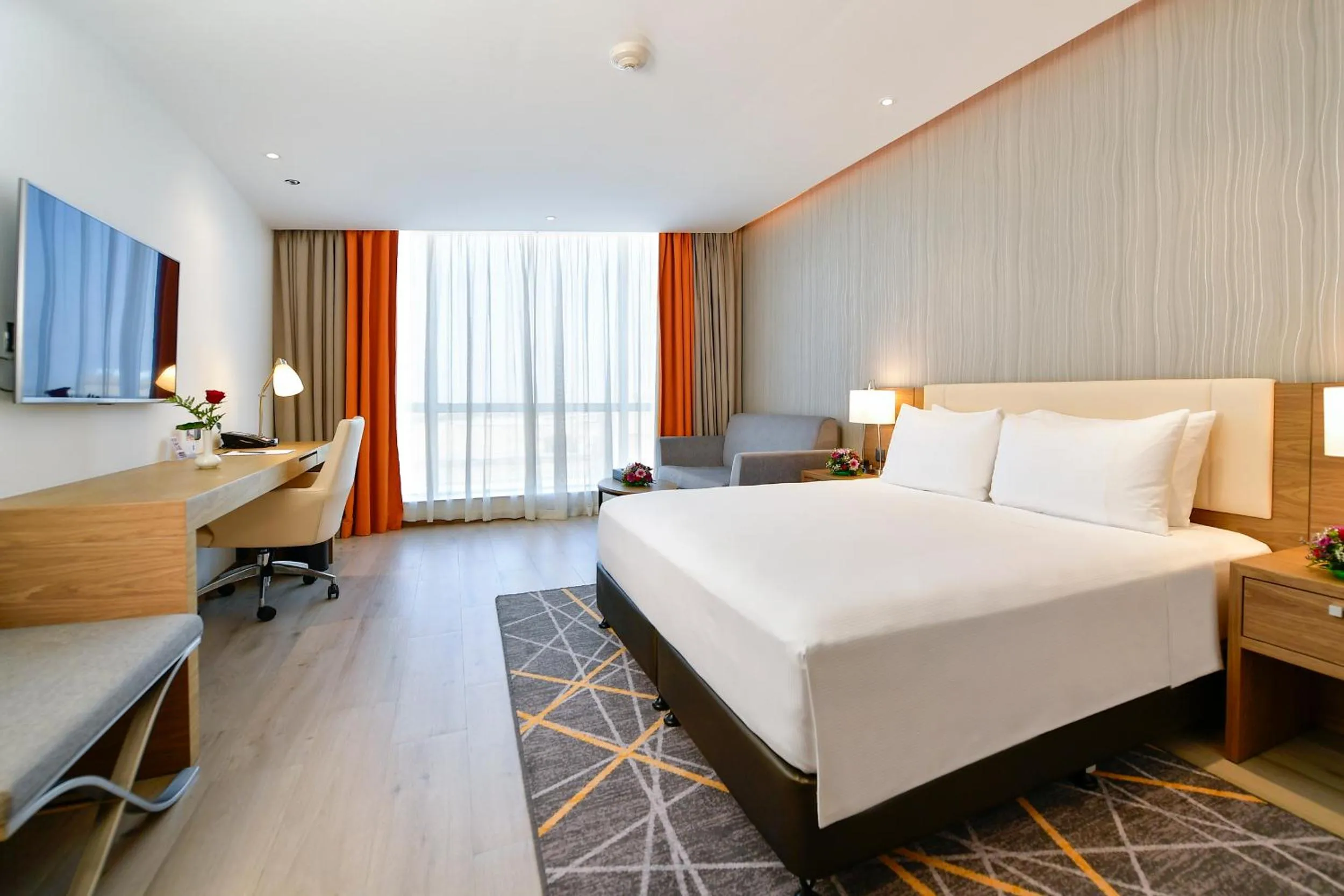 Bed in Clarion Hotel Jeddah Airport