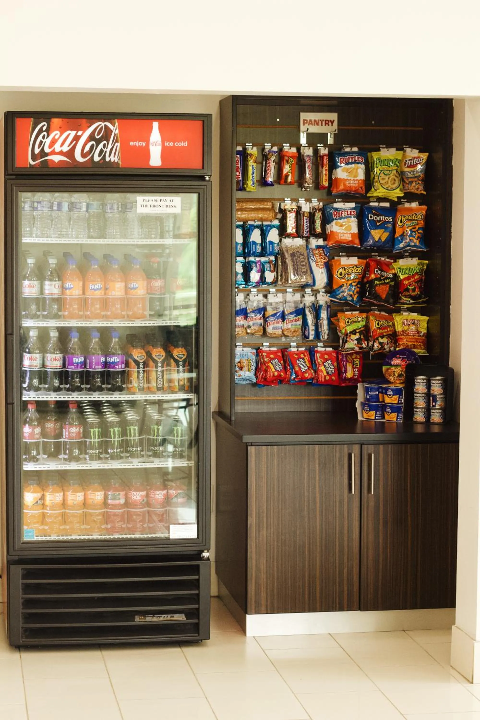 vending machine in Quality Inn near Chattanooga South