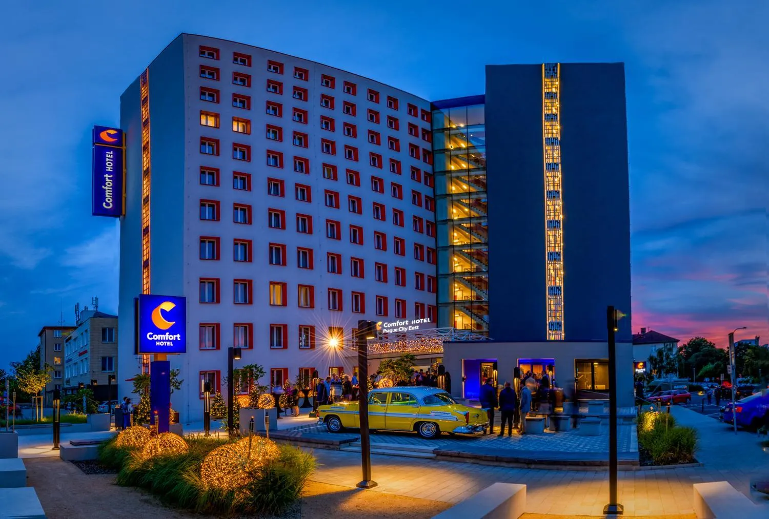 Property building in Comfort Hotel Prague City