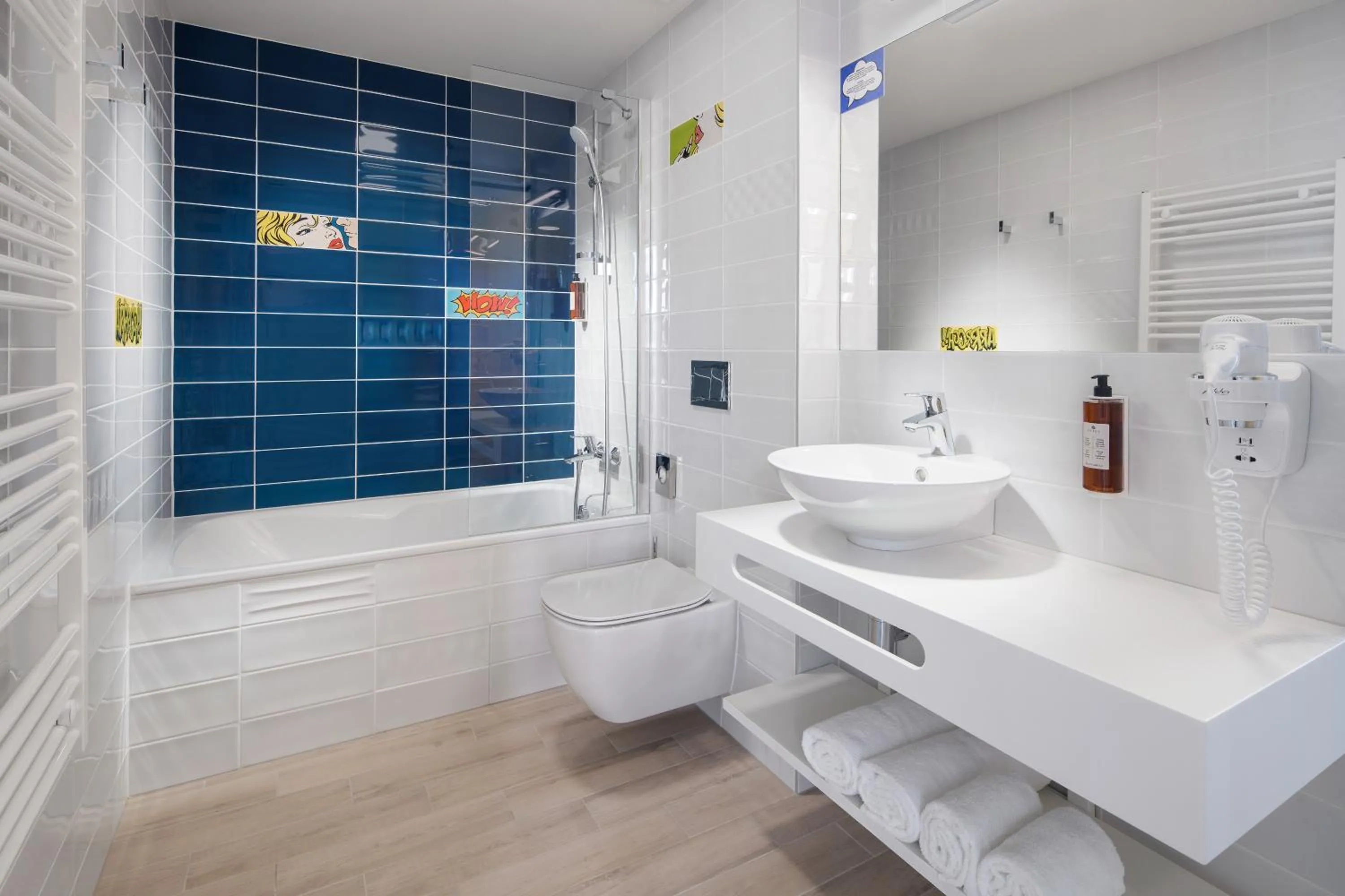 Bathroom in Comfort Hotel Prague City