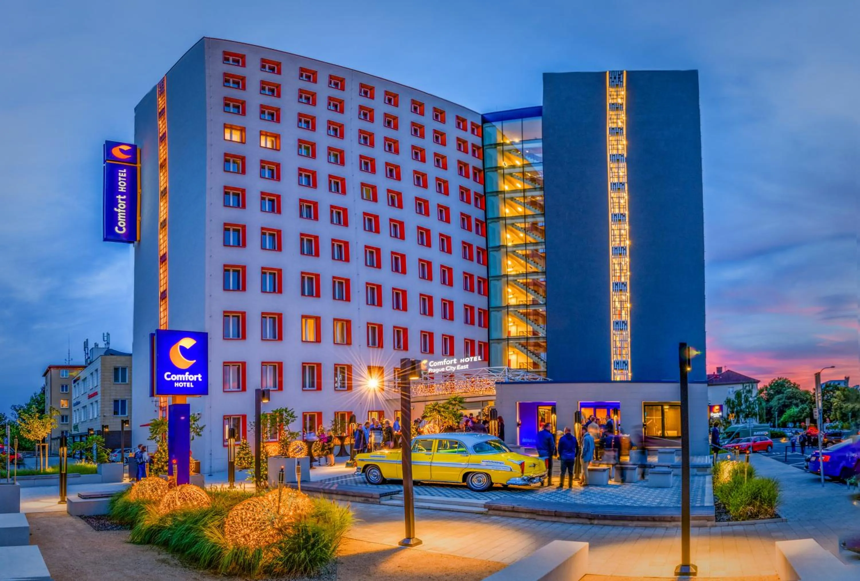 Property building in Comfort Hotel Prague City