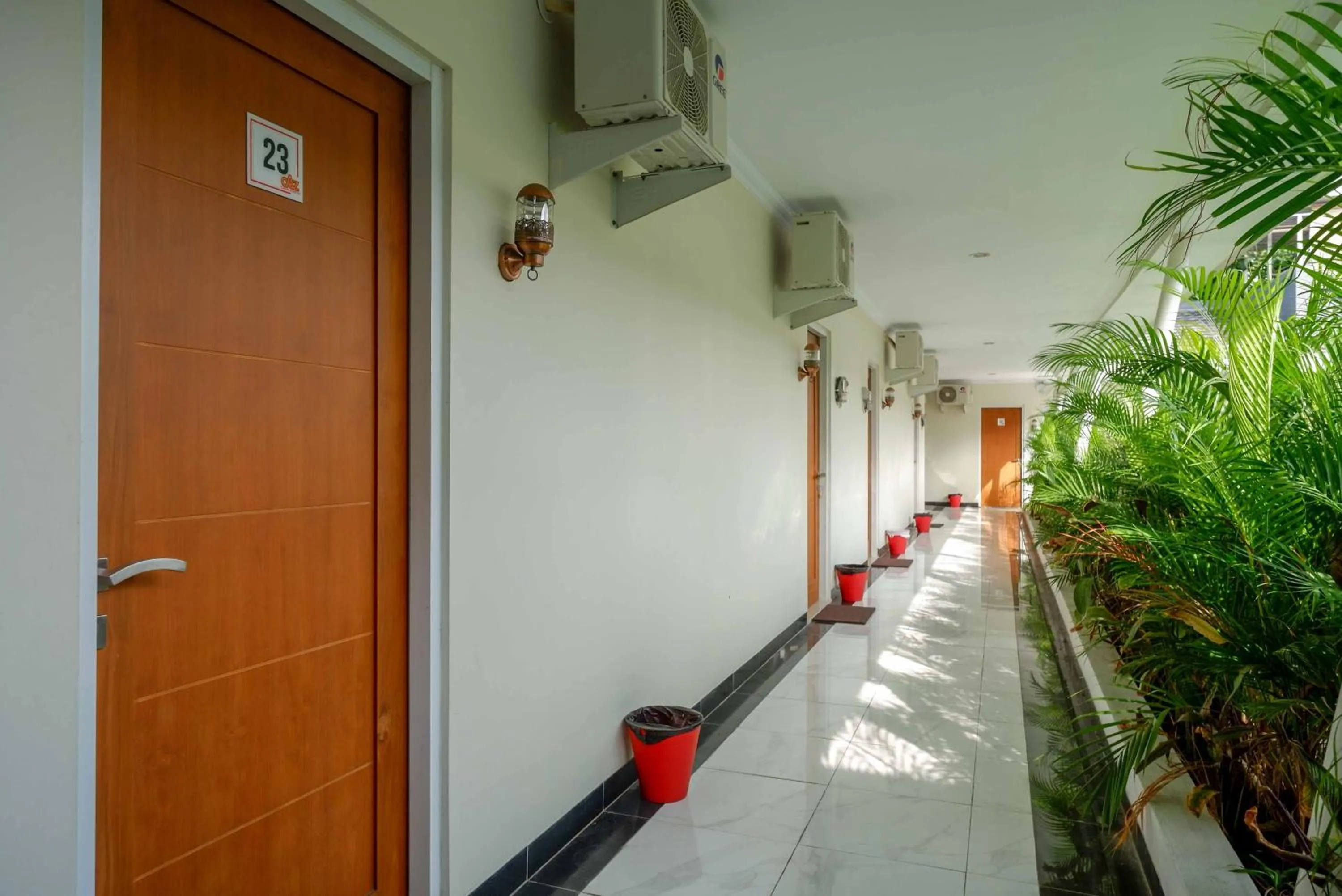 View (from property/room) in Urbanview Hotel Syariah Casa Azmya Yogyakarta by RedDoorz