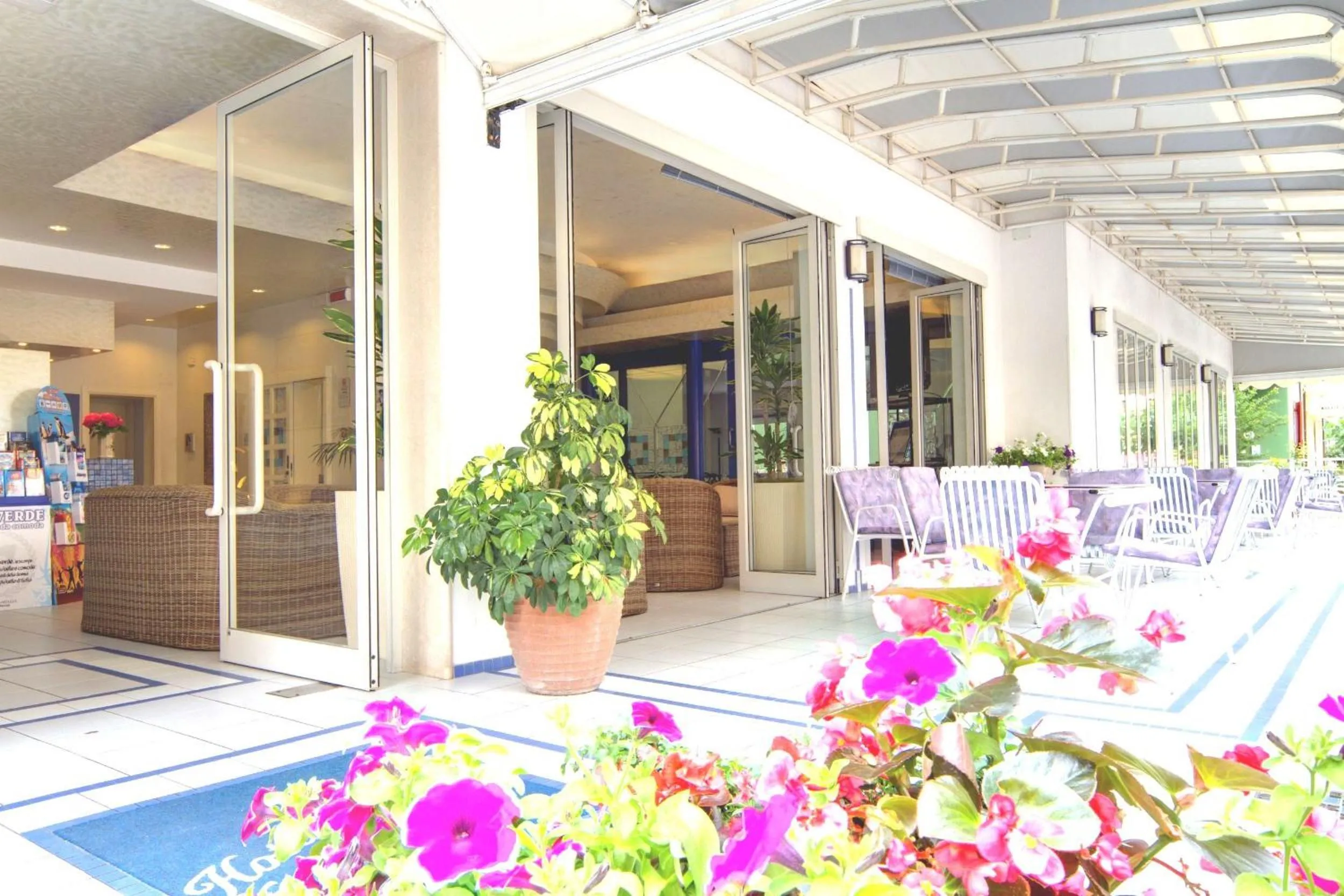 Balcony/Terrace in Hotel Vienna