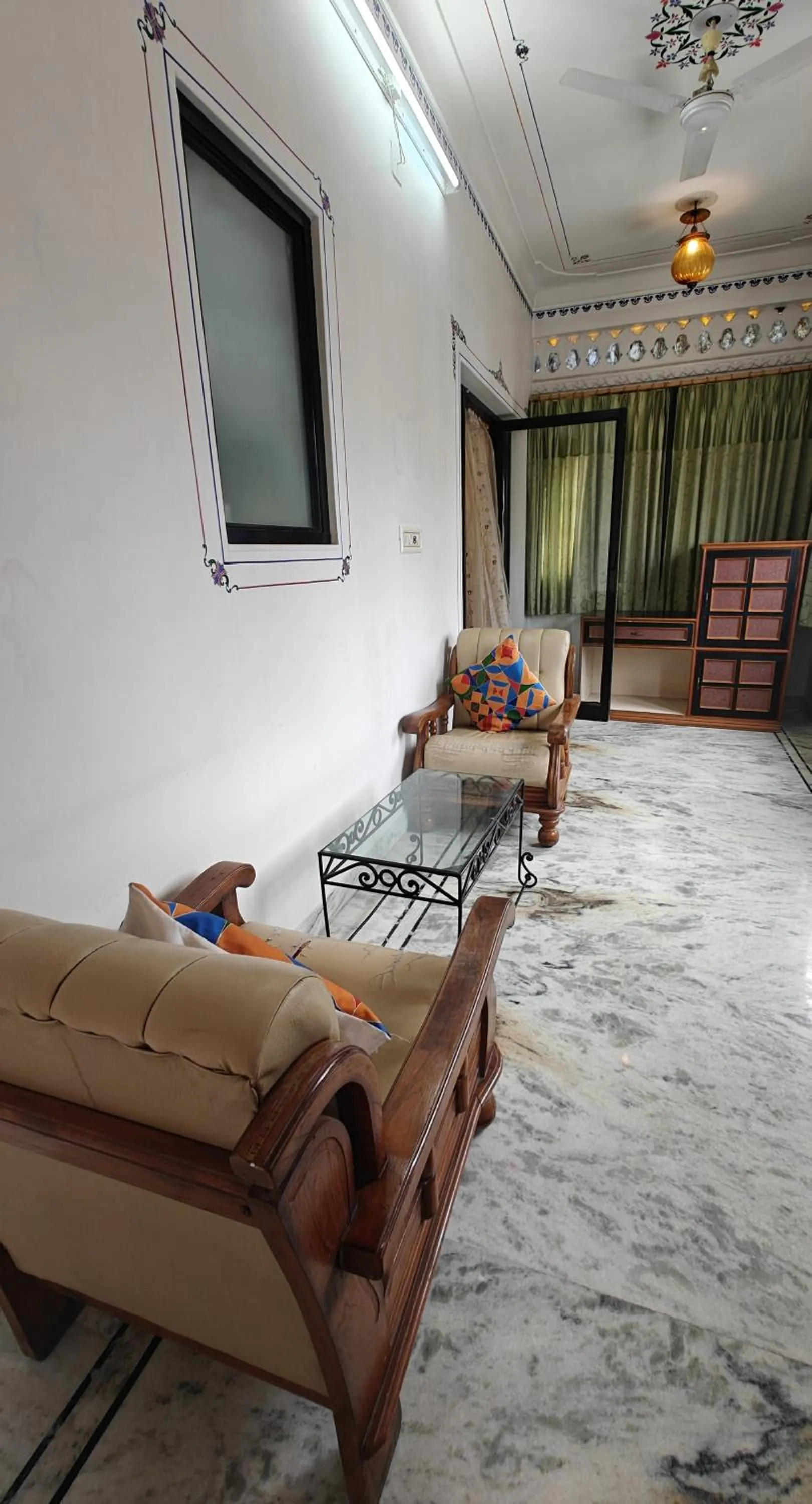 Seating area in Baba Palace - A Heritage Hotel, Udaipur