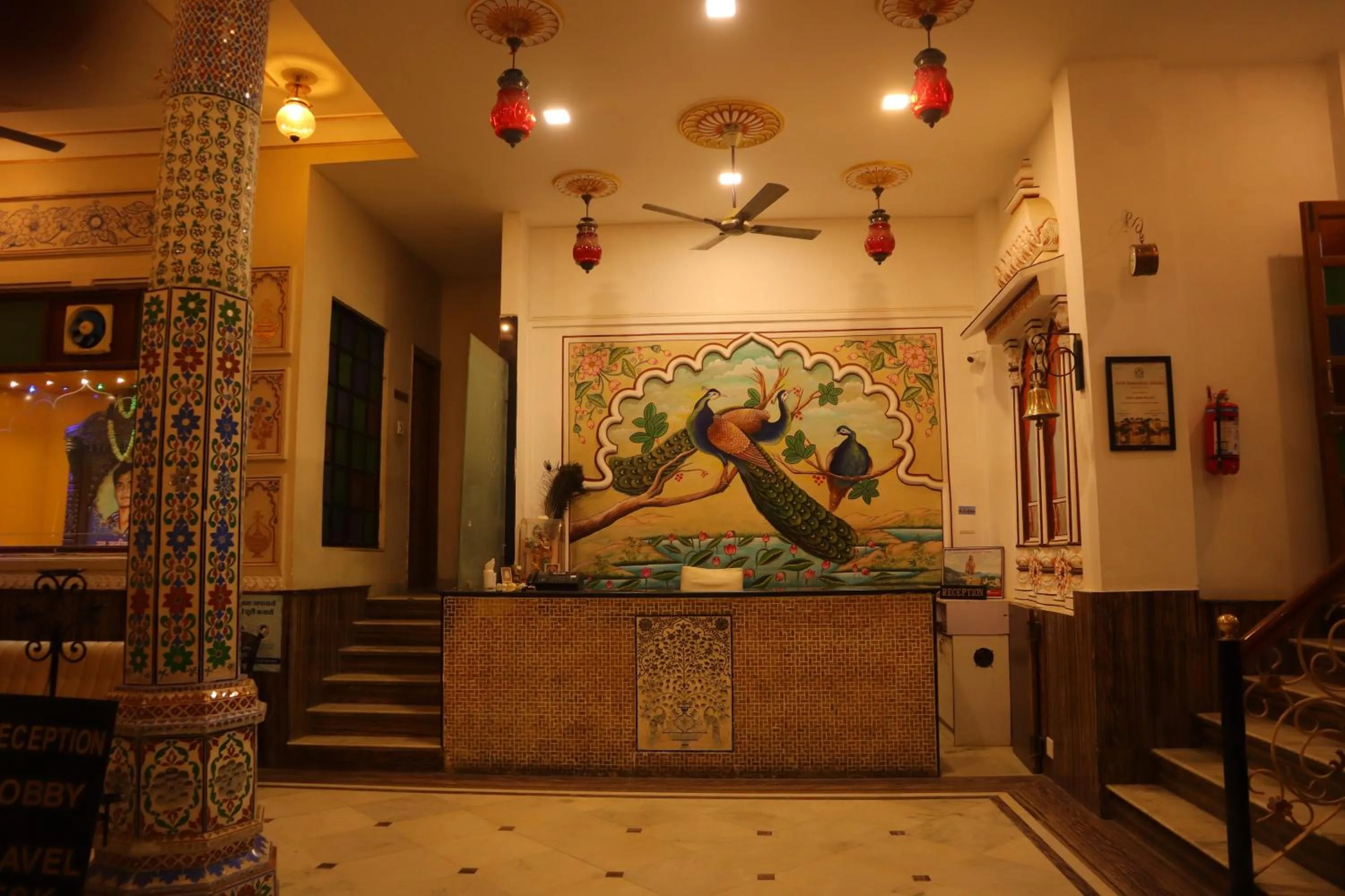 Living room in Baba Palace - A Heritage Hotel, Udaipur