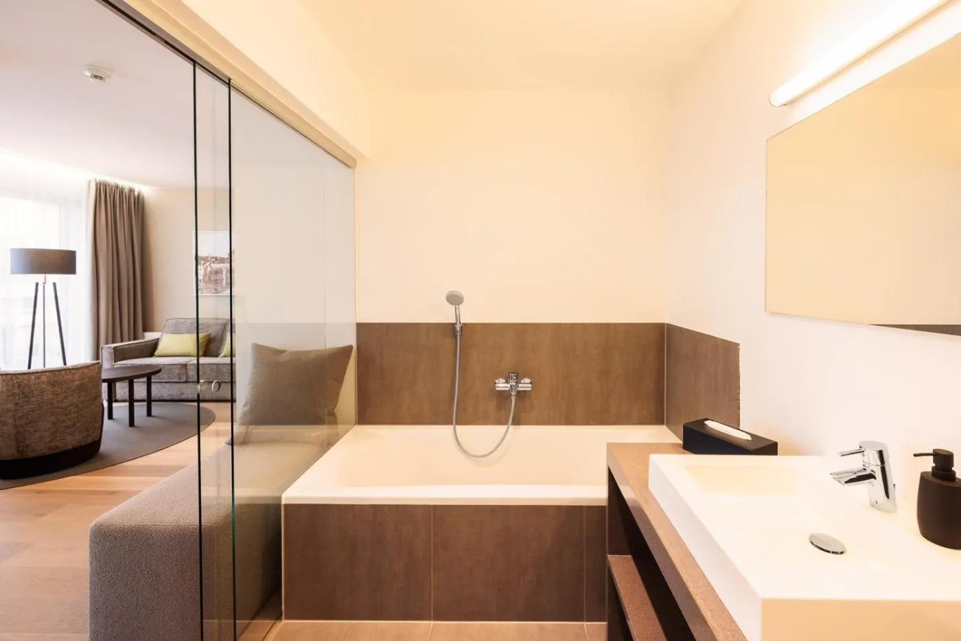 Bathroom in Hotel Wallern Garni