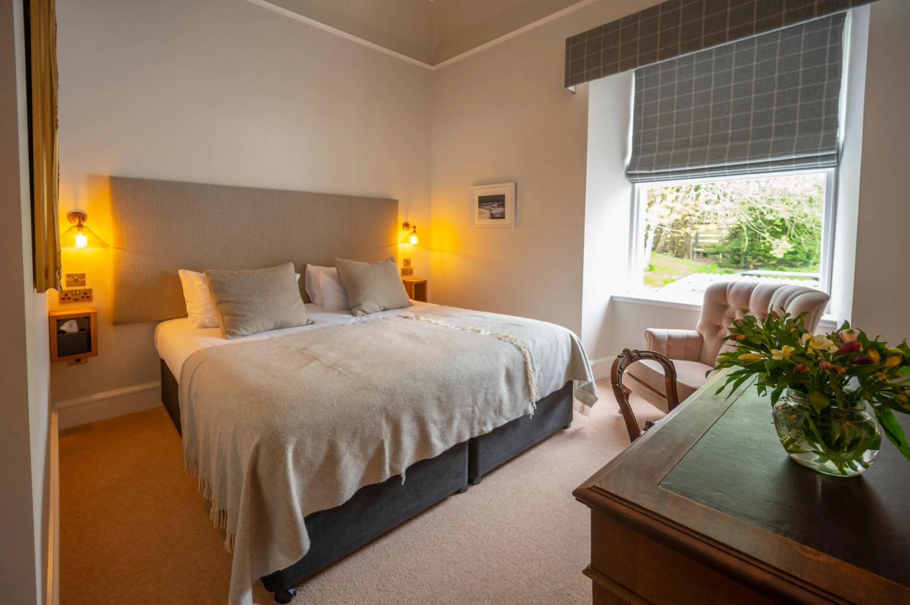 Bed in Saplinbrae Hotel and Lodges