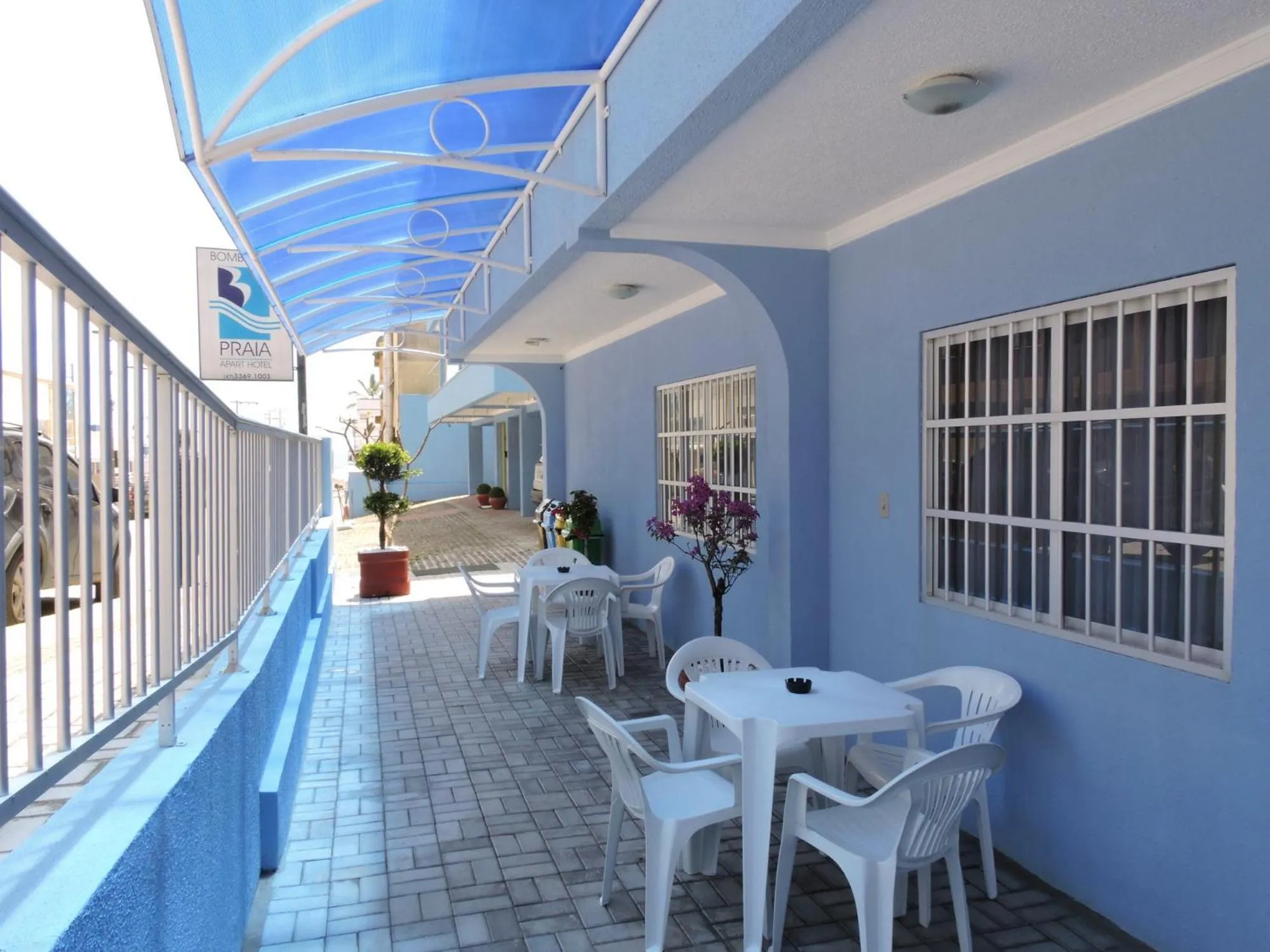 Patio in Bombinhas Praia Apart Hotel - Unidade rua Corrupião