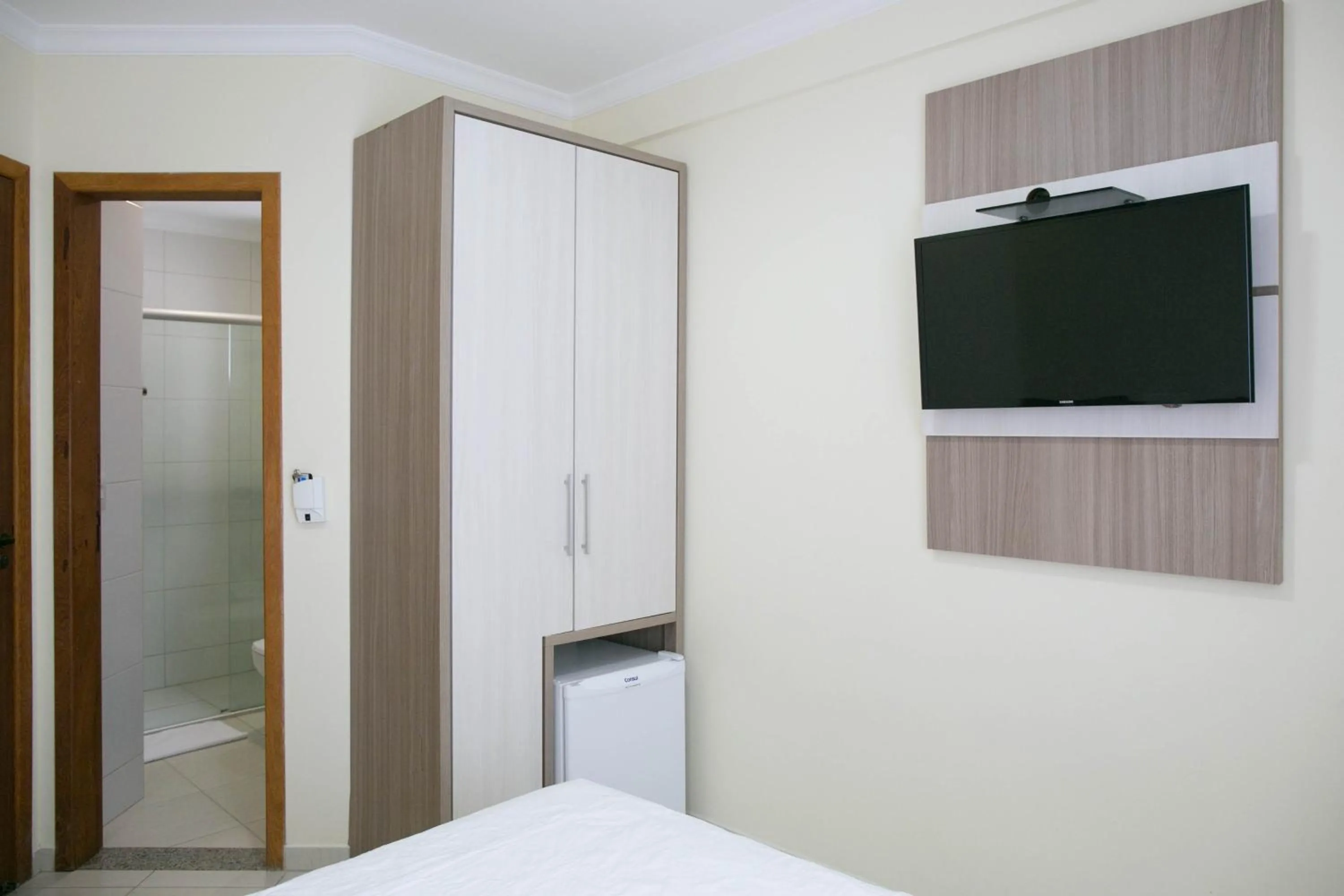 Bed in Bombinhas Praia Apart Hotel - Unidade rua Corrupião