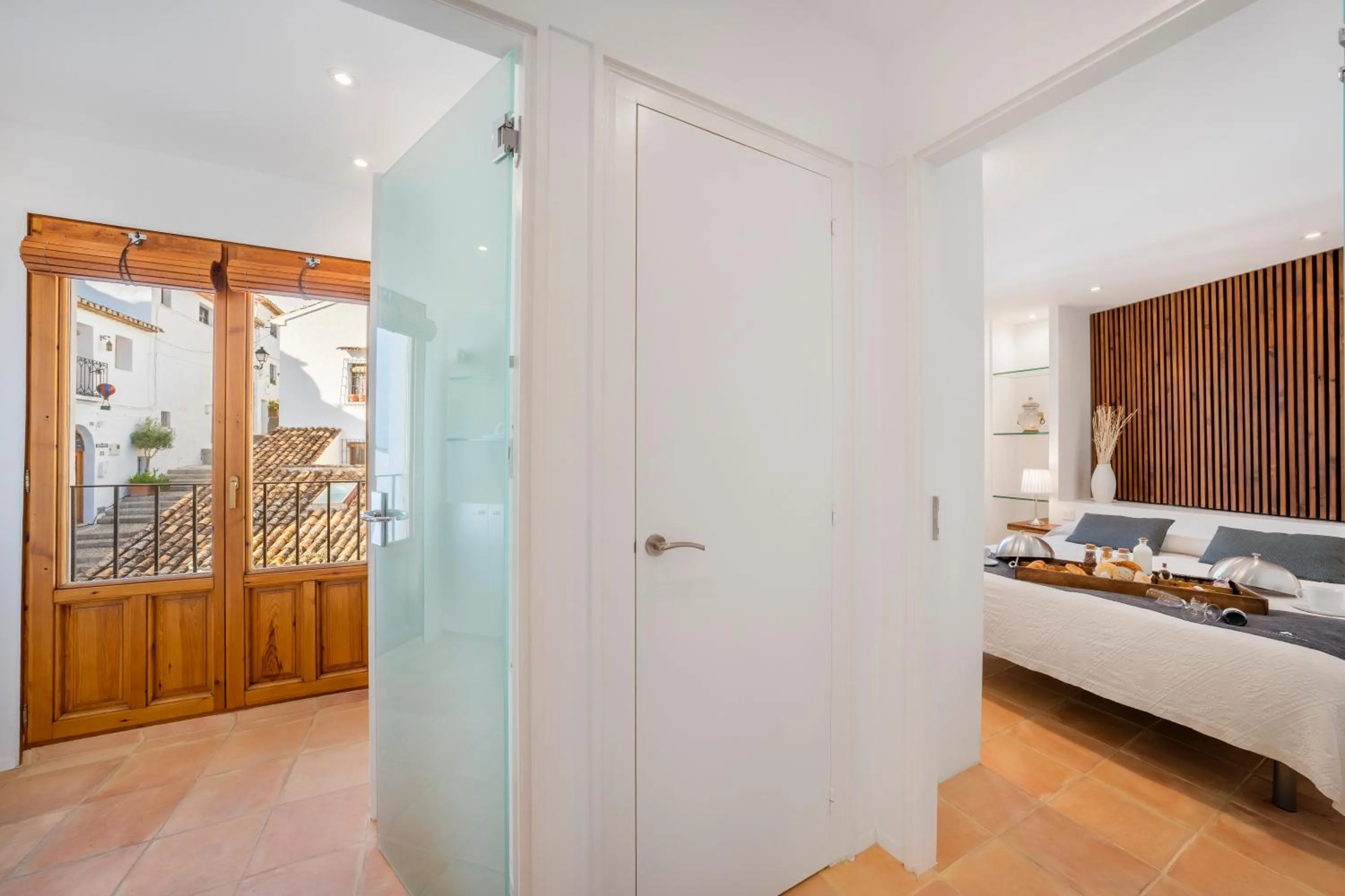 Bed in Porta Nova Suites Altea - Adults Only