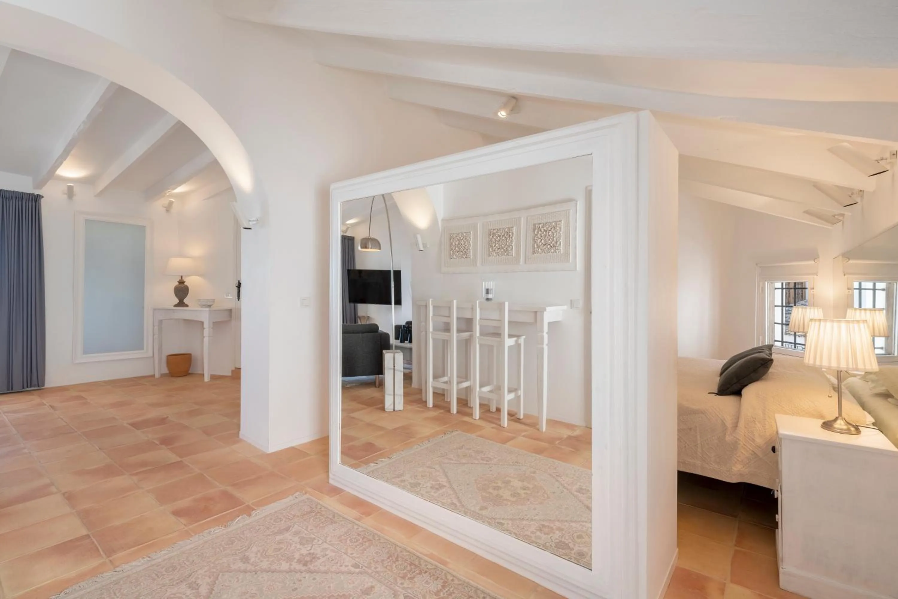 Bedroom, Bed in Porta Nova Suites Altea - Adults Only