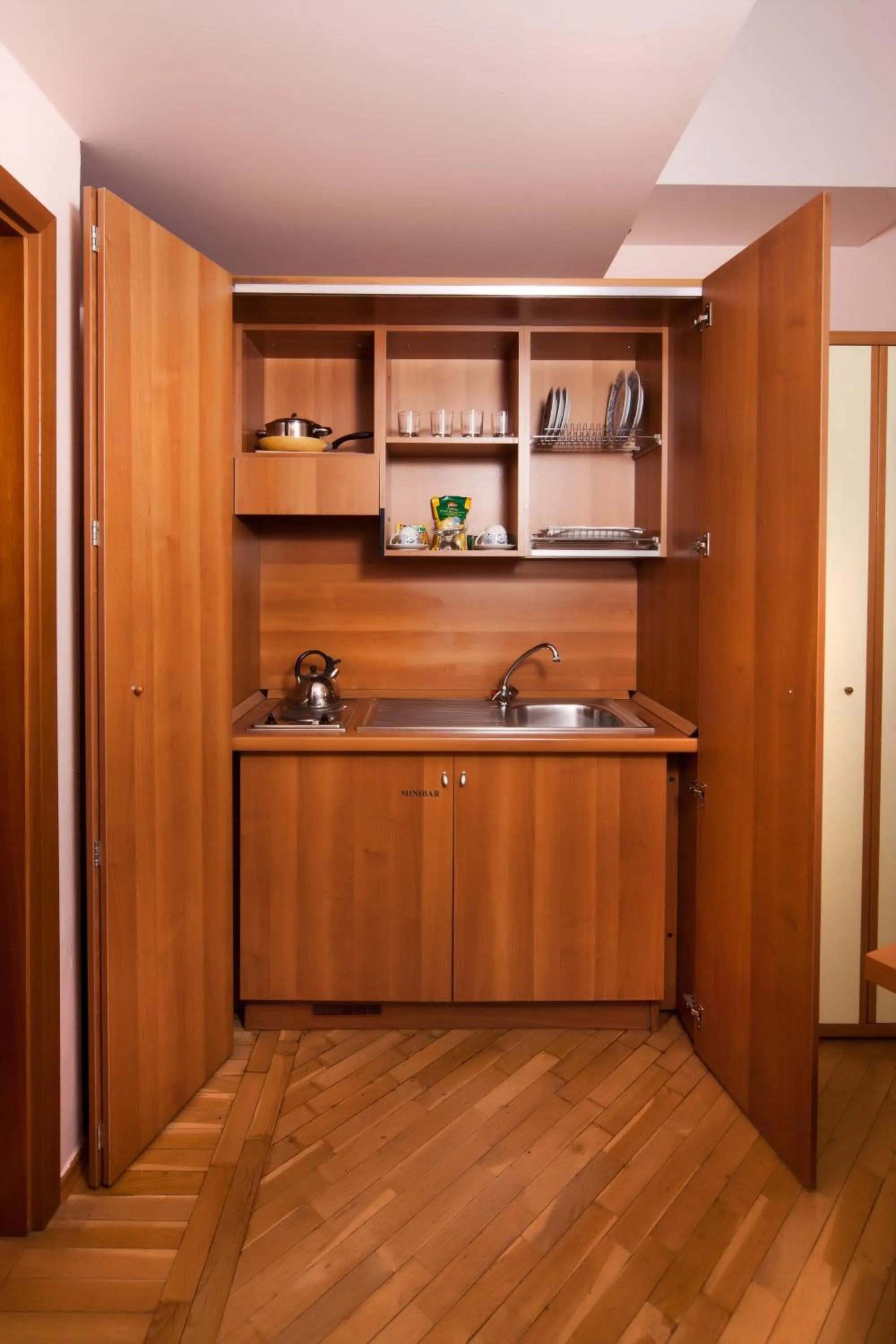 Kitchen or kitchenette in Hotel Residence Select