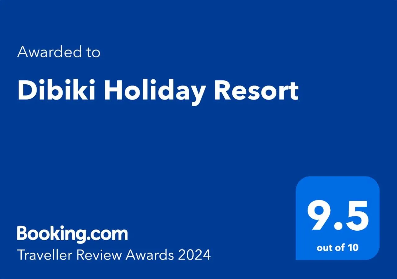 Certificate/Award in Dibiki Holiday Resort