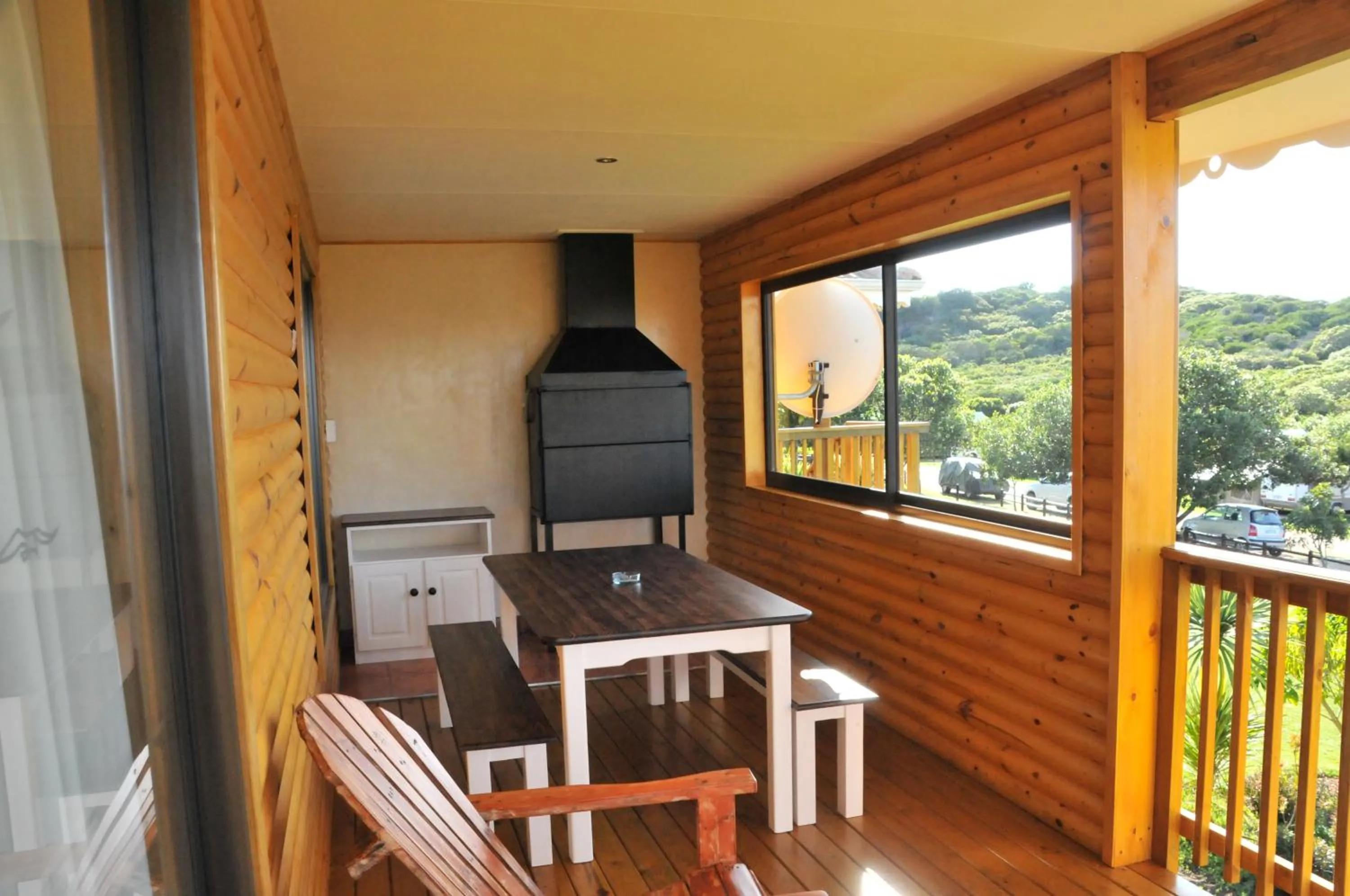 BBQ facilities in Dibiki Holiday Resort