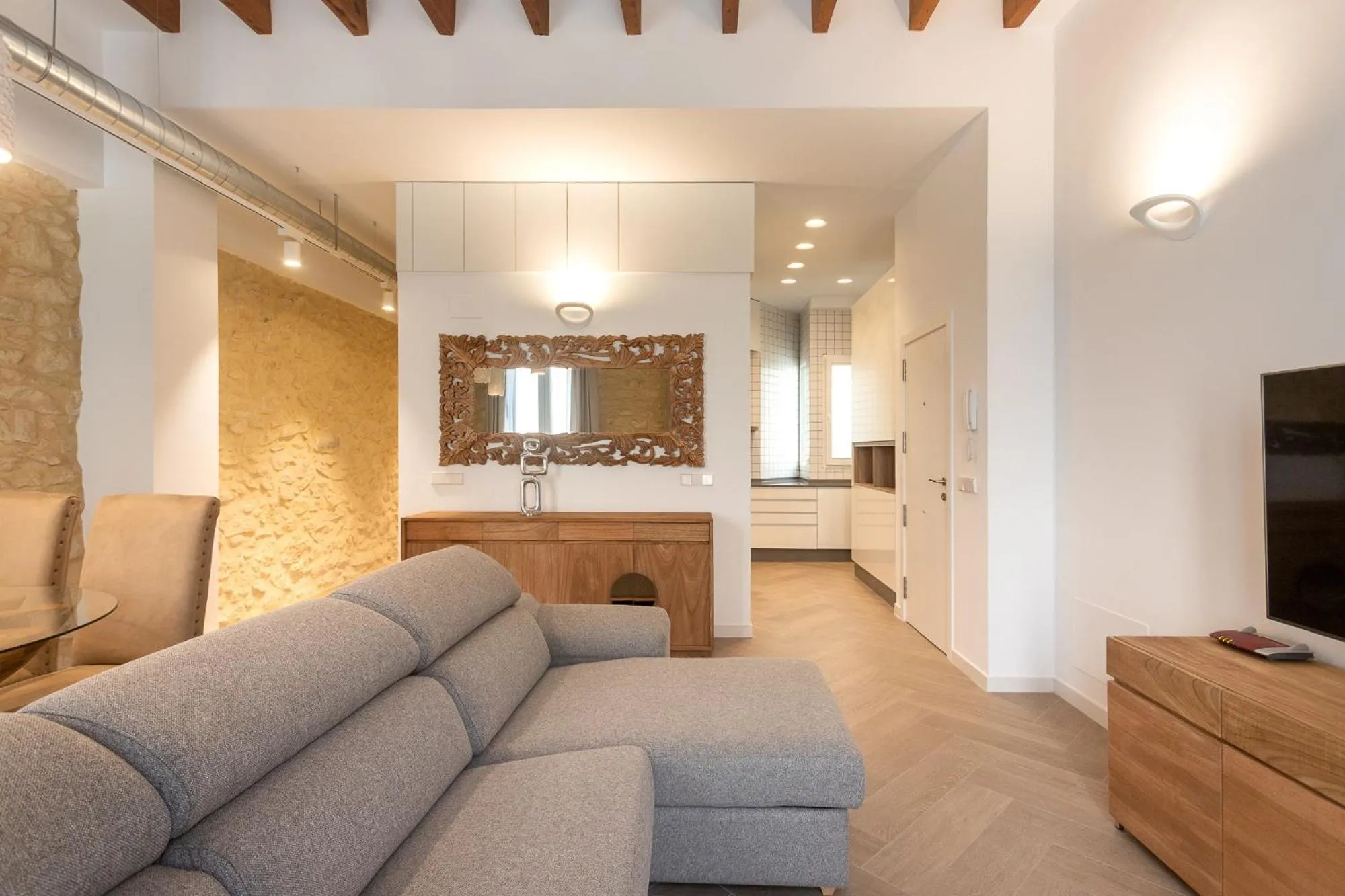Seating area in Luxury Rental Spain