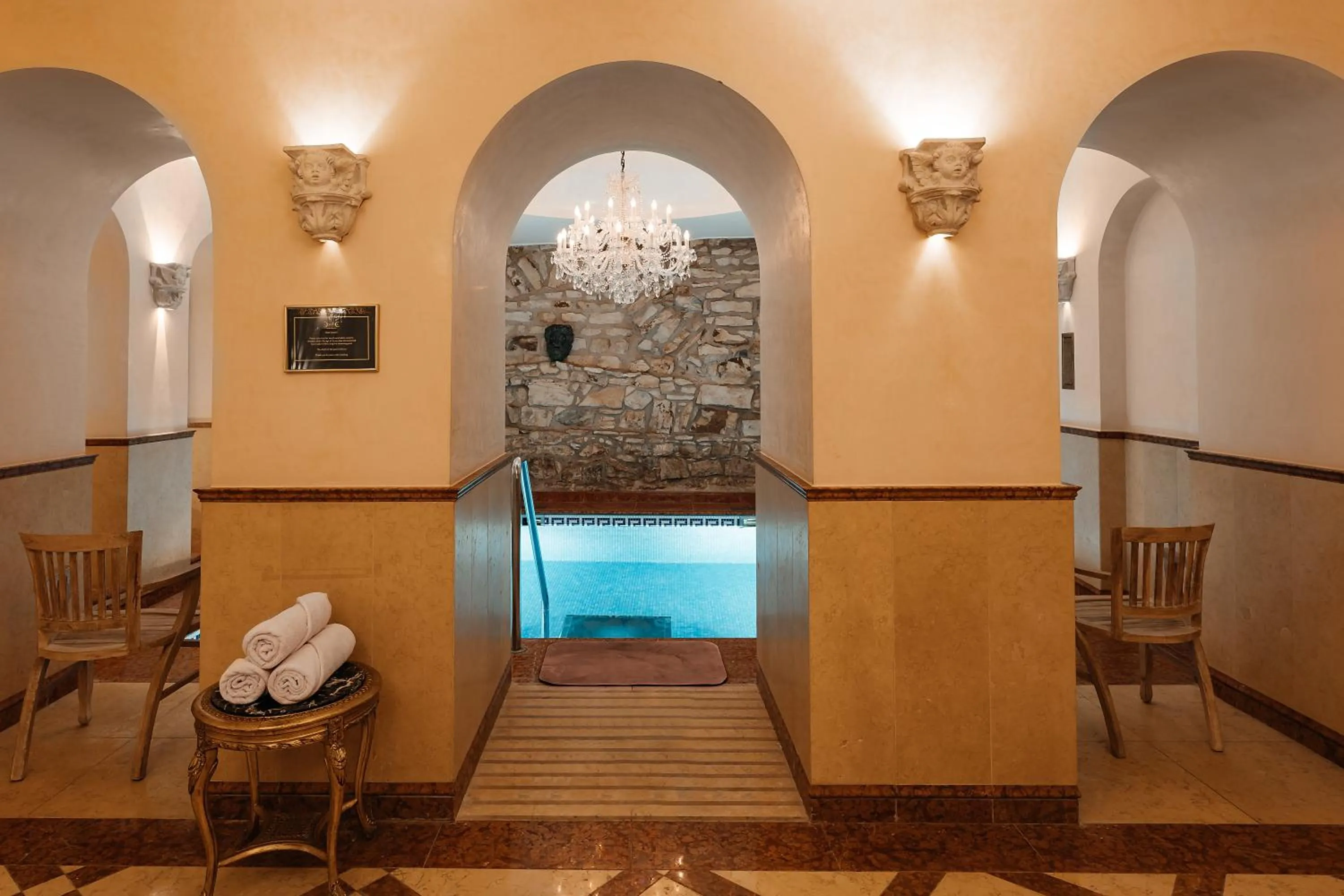 Swimming pool in Alchymist Grand Hotel and Spa