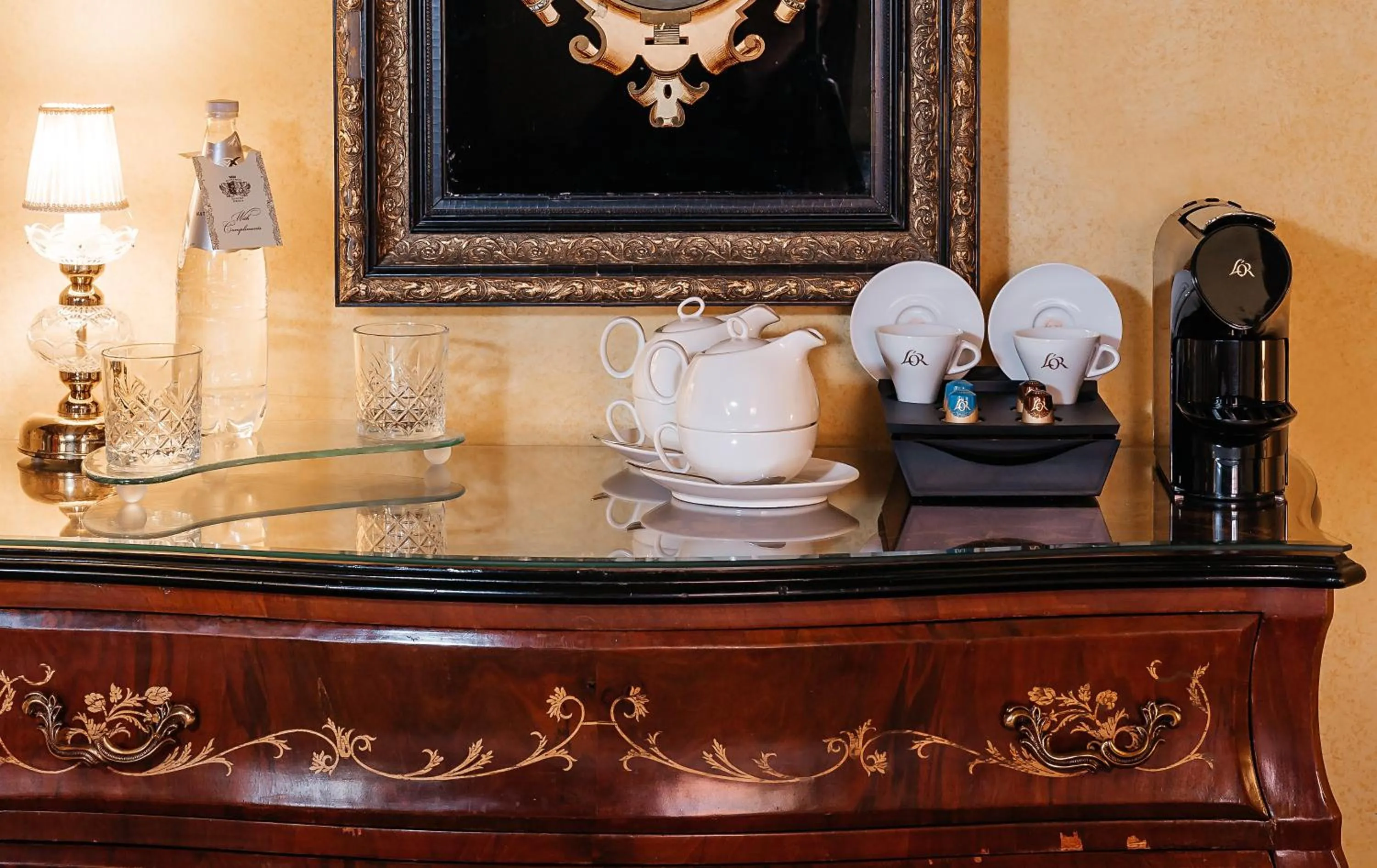 Coffee/tea facilities in Alchymist Grand Hotel and Spa