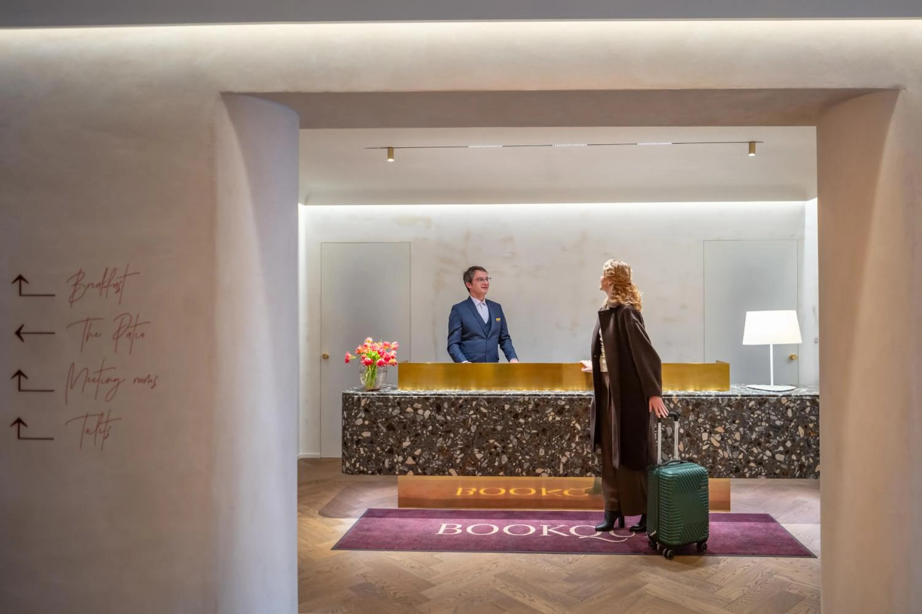 Lobby or reception in Hotel BOOKQUET