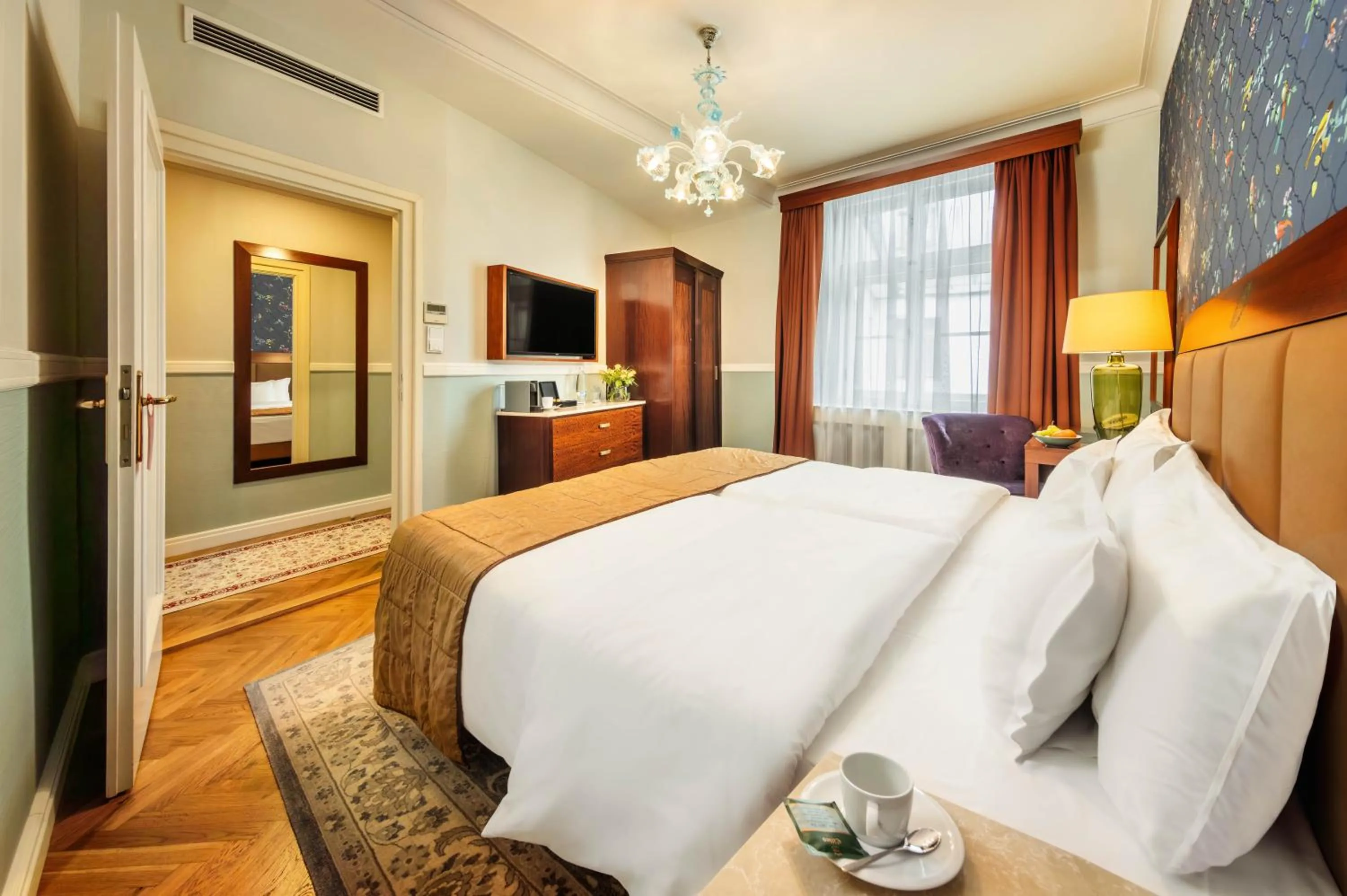 Photo of the whole room, Bed in Esplanade Hotel Prague